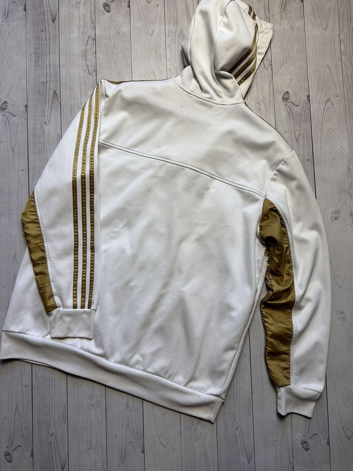 Adidas × Vintage Vintage adidas Olympic Marseille zip hoodie size XL Size US XL / EU 56 / 4 - 9 Thumbnail