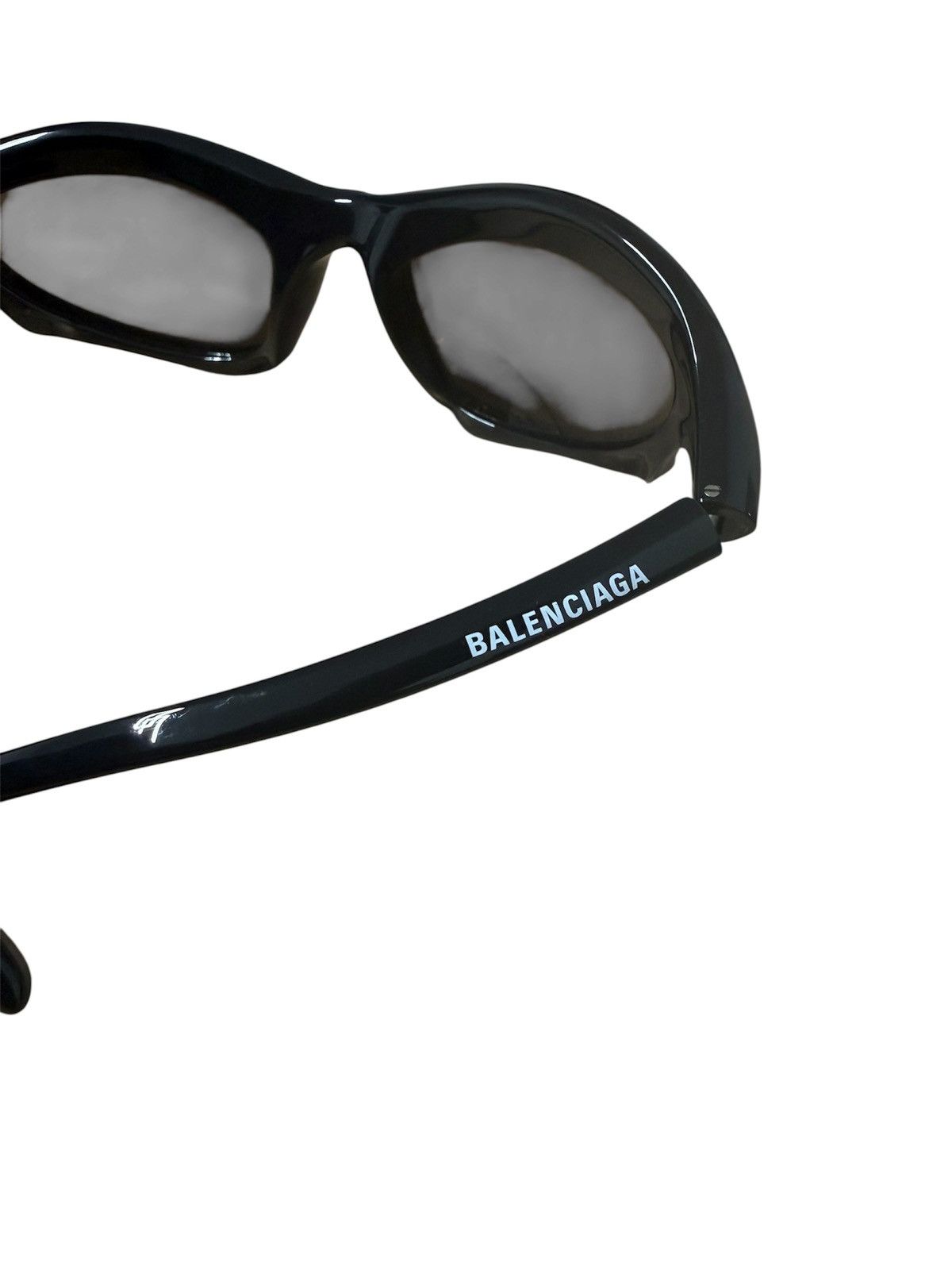 Balenciaga Balenciaga Bat Rectangle Sunglasses black Size ONE SIZE - 4 Thumbnail