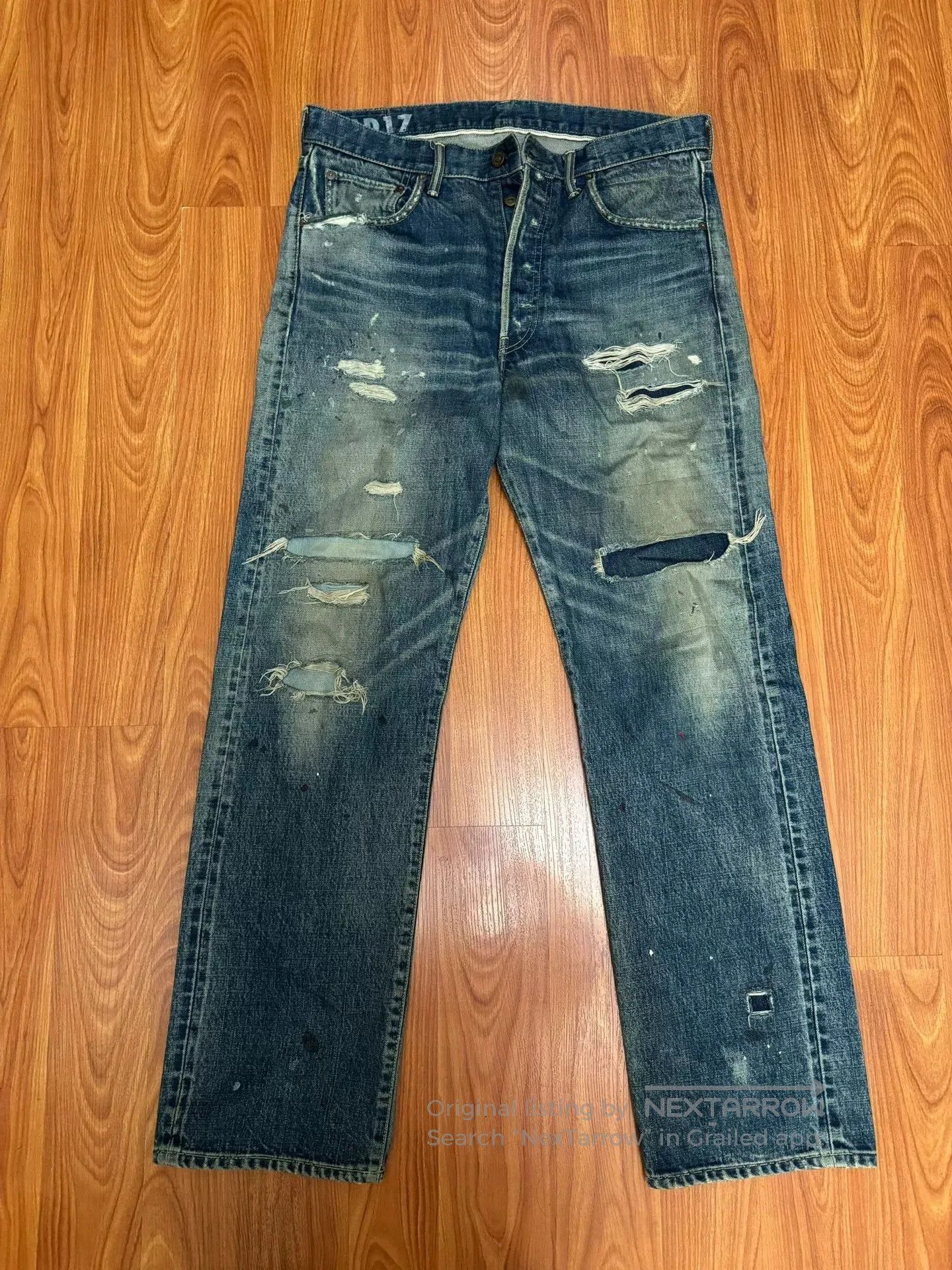 Visvim visvim journeyman distressed denim pants. Size US 34 / EU 50 - 1 Thumbnail