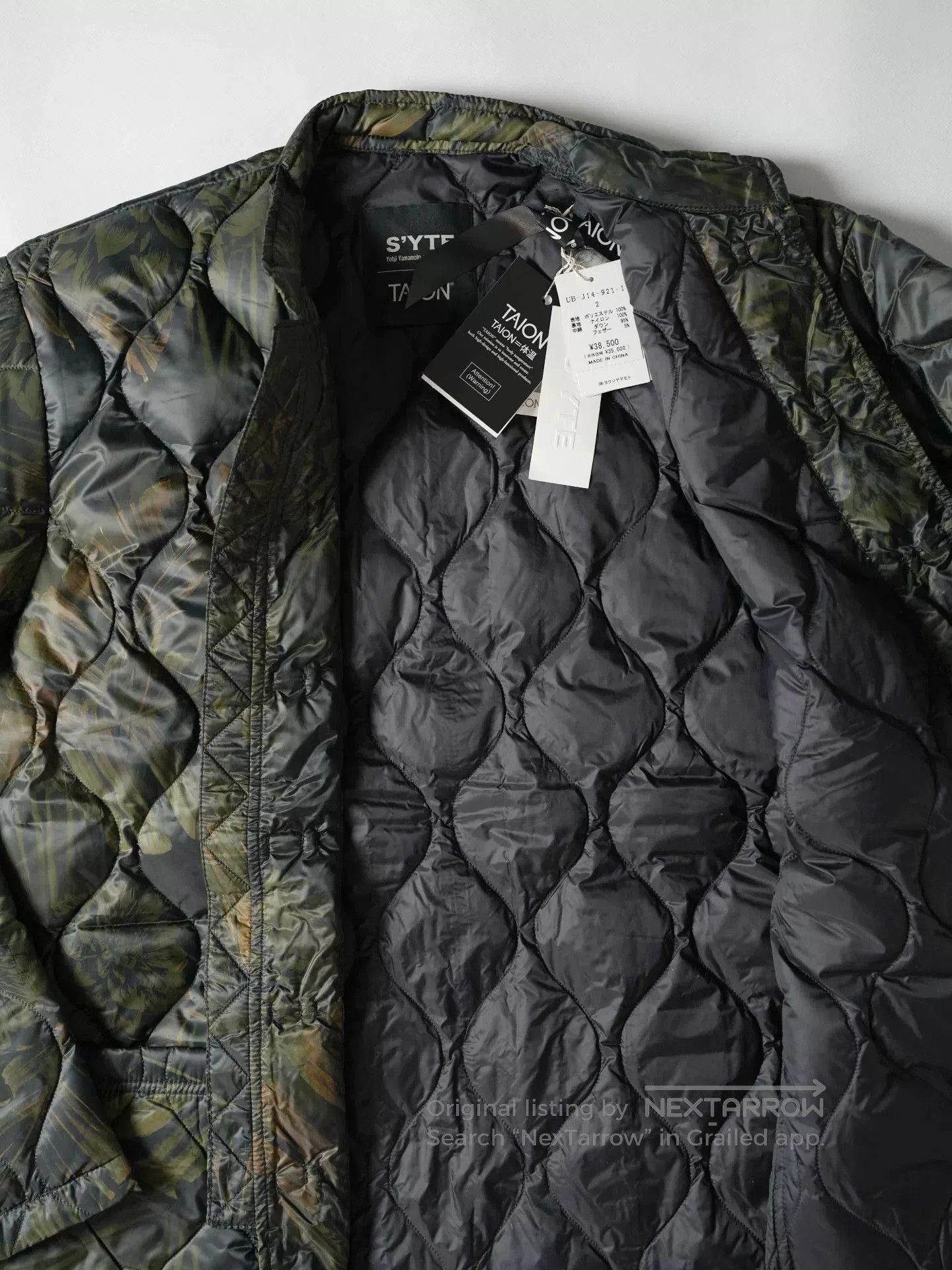 Yohji Yamamoto Yohji Yamamoto Floral Pattern Down Jacket. Size US M / EU 48-50 / 2 - 3 Thumbnail