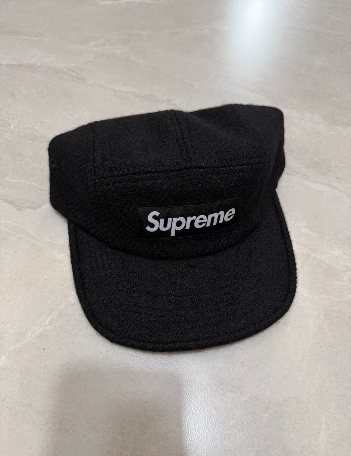 Supreme Supreme SS25 Week 2 Harris Tweed® Camp Cap J34 Size ONE SIZE - 1 Thumbnail