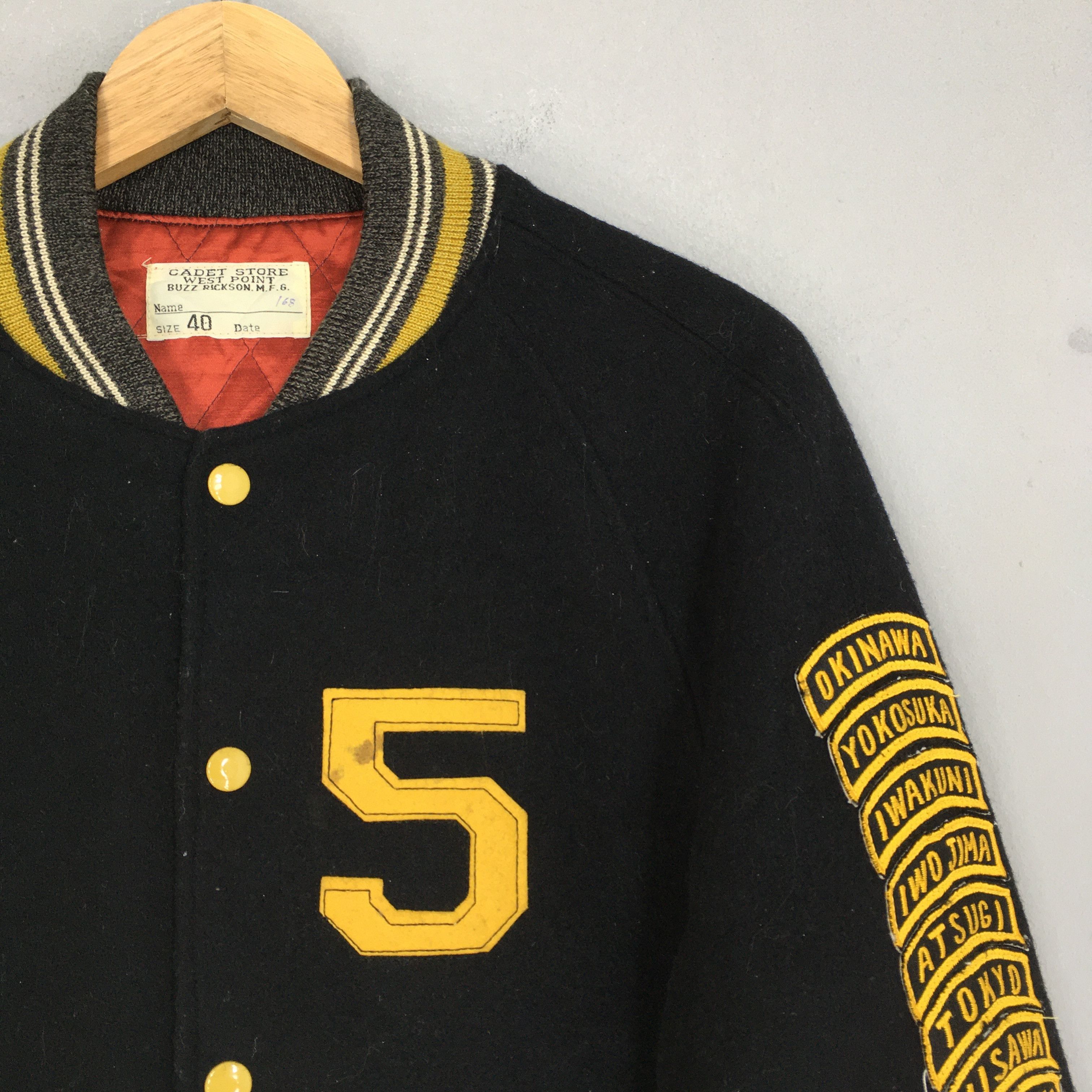 Buzz Rickson's Vintage Buzz Rickson Bomber Barons Travis AFB Jacket Medium Size US M / EU 48-50 / 2 - 2 Thumbnail