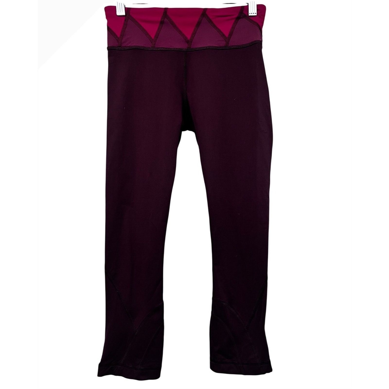 Lululemon Lululemon Wunder Under High Rise Crop Leggings Sz 4 Pocket Size 27" / US 4 / IT 40 - 2 Thumbnail