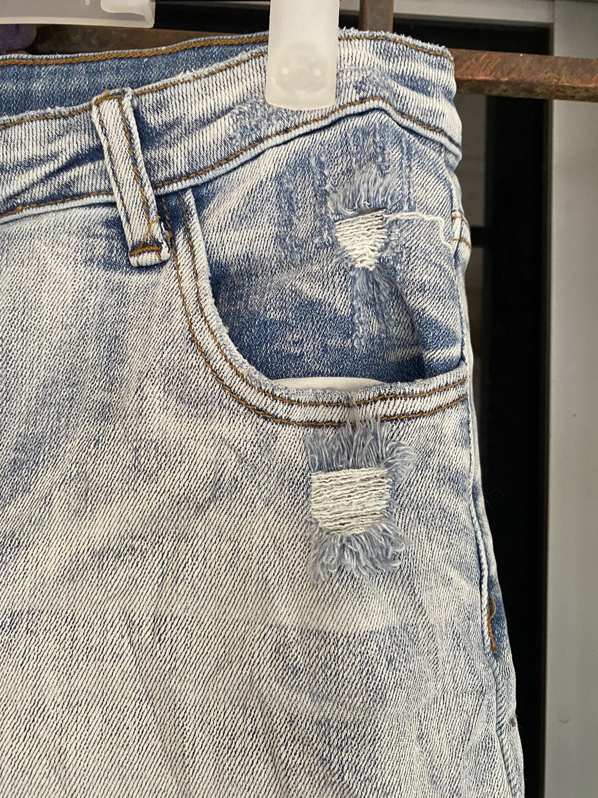 If Six Was Nine × Japanese Brand Blakeley Flared distressed Size US 30 / EU 46 - 8 Thumbnail