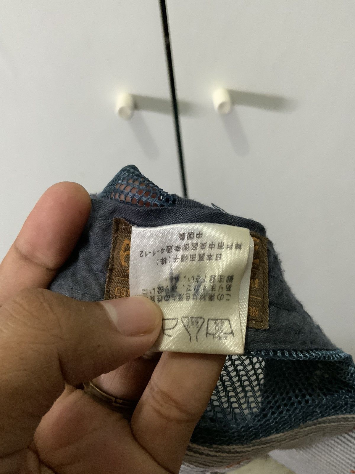 Japanese Brand Jack of all made workers hickory Trucker Hat Size ONE SIZE - 14 Thumbnail