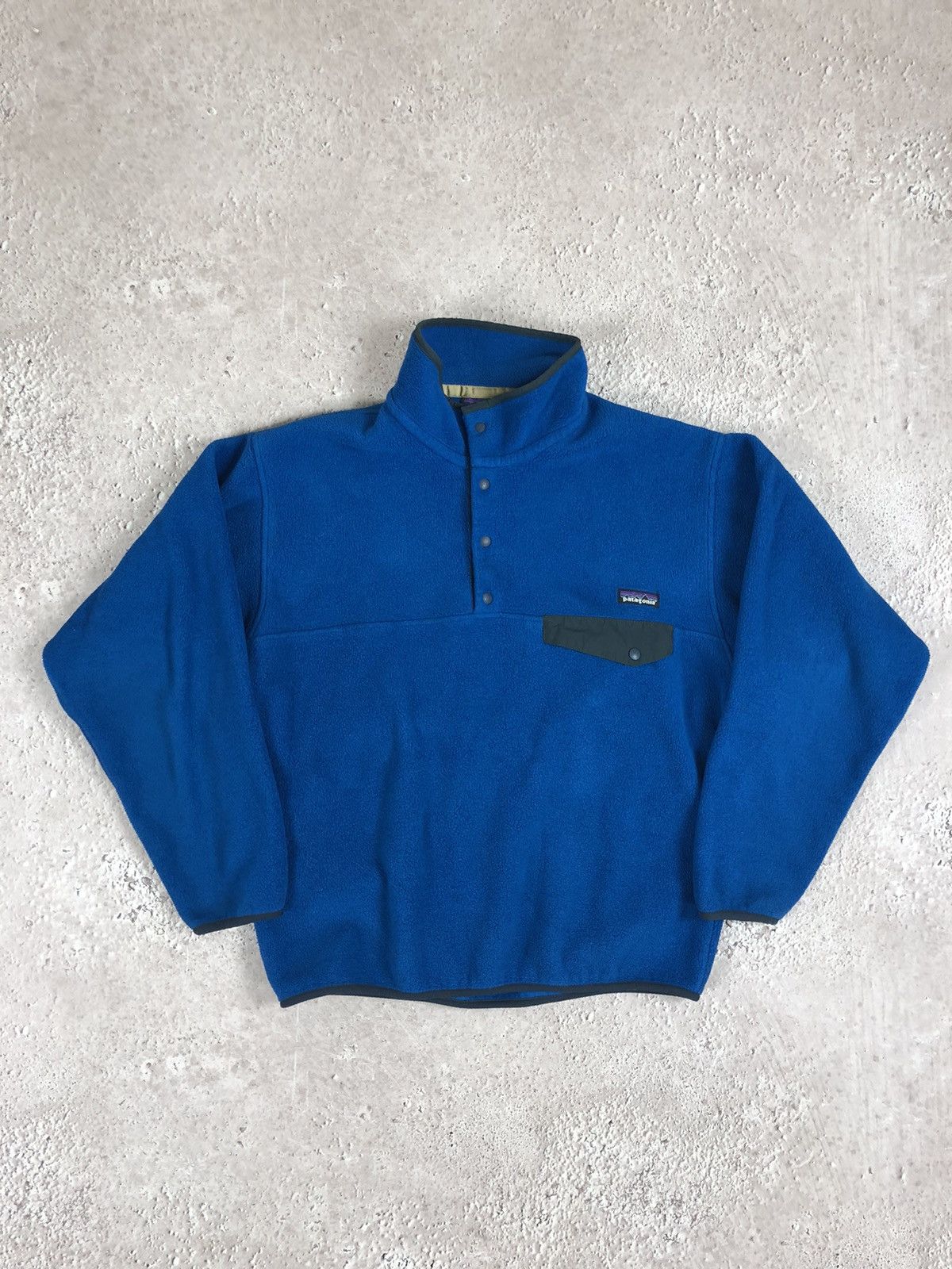 image of Patagonia Synchilla Fleece in Blue, Men's (Size Medium)