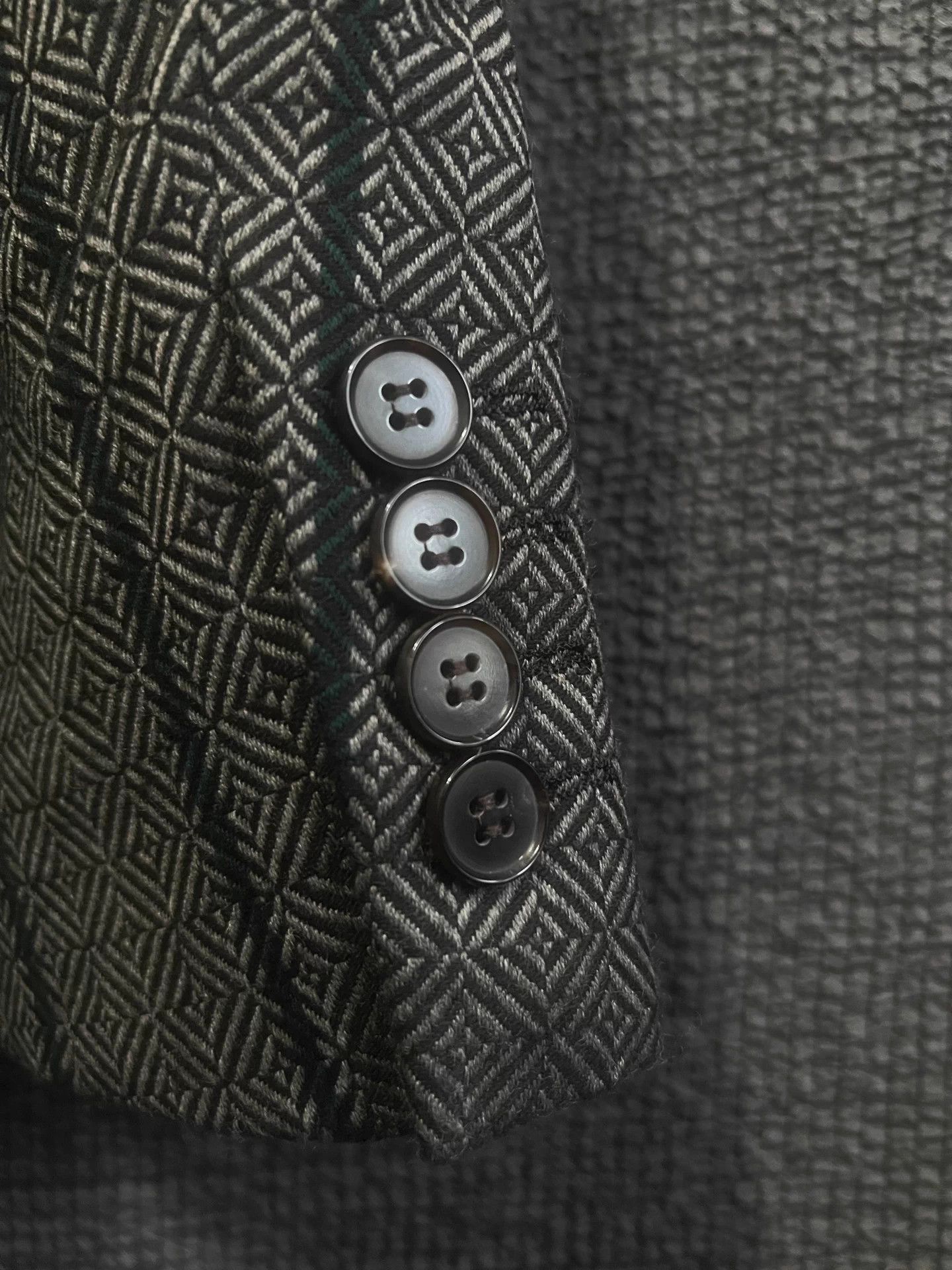 Comme des Garcons Homme Deux Comme des Garcons Homme DEUX 15SS Wool Suit M Japan Size 40R - 5 Thumbnail
