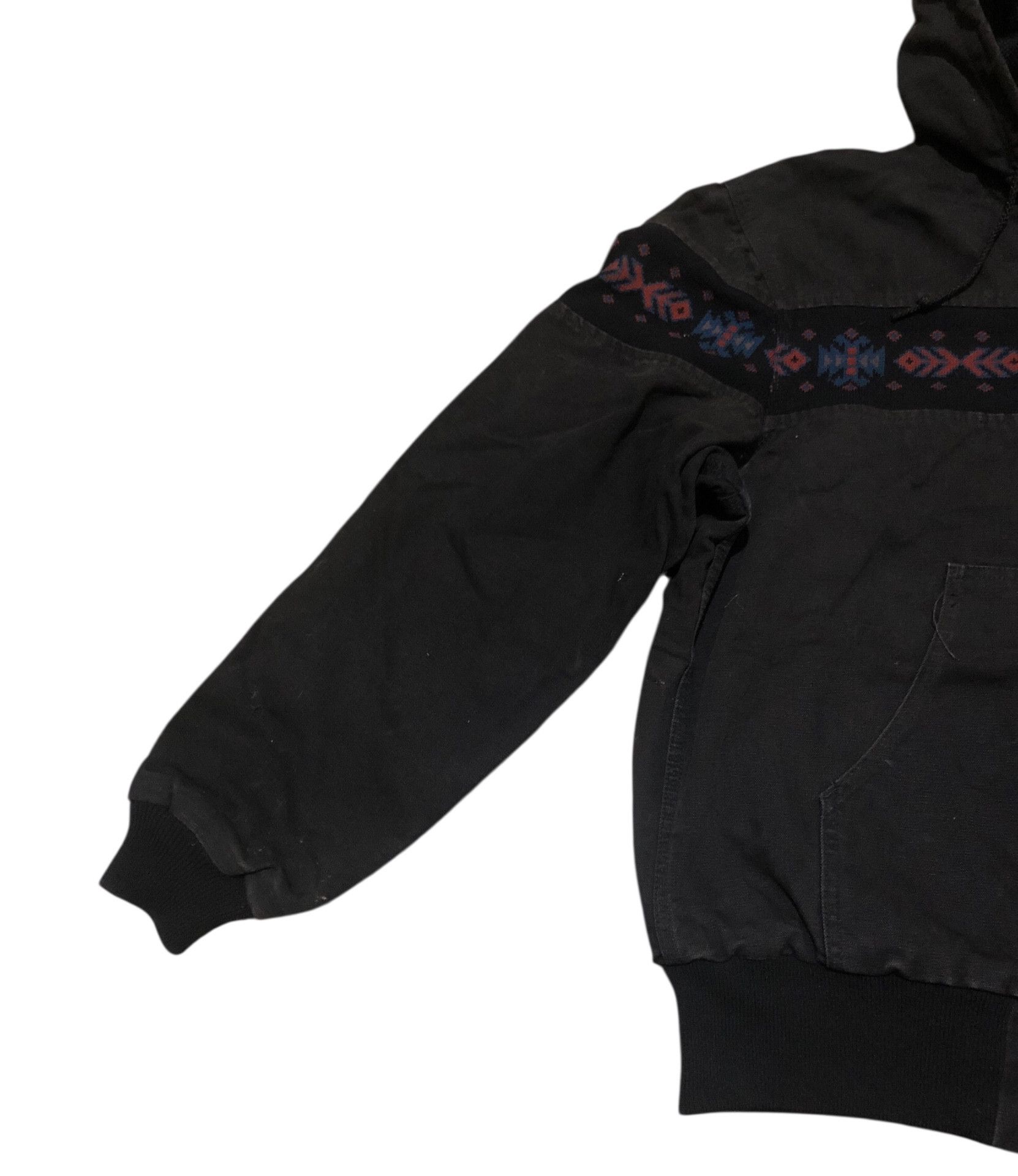 Carhartt 🔥Vintage 90s CARHARTT Aztec Southwest Zip Up Hoodie Jacket Size US L / EU 52-54 / 3 - 17 Thumbnail