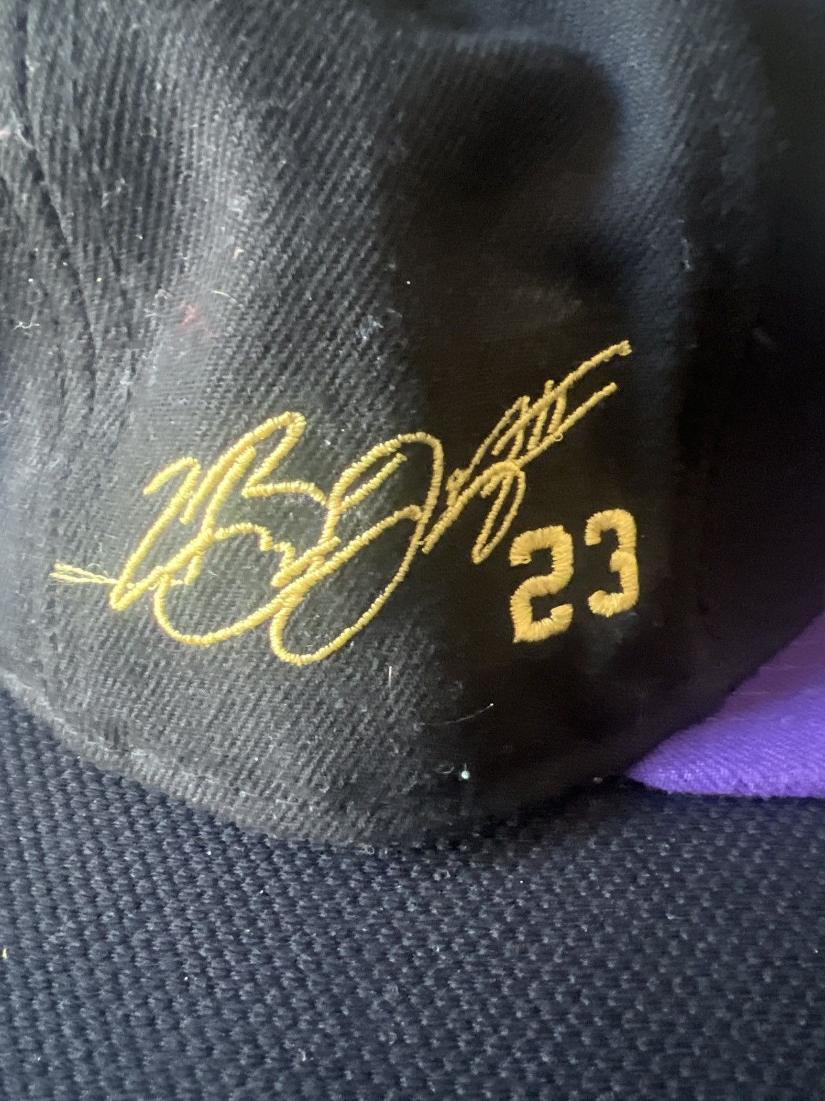 NBA × New Era New Era NBA 9Fifty LA Lakers #23 LeBron James Snapback Size ONE SIZE - 7 Thumbnail
