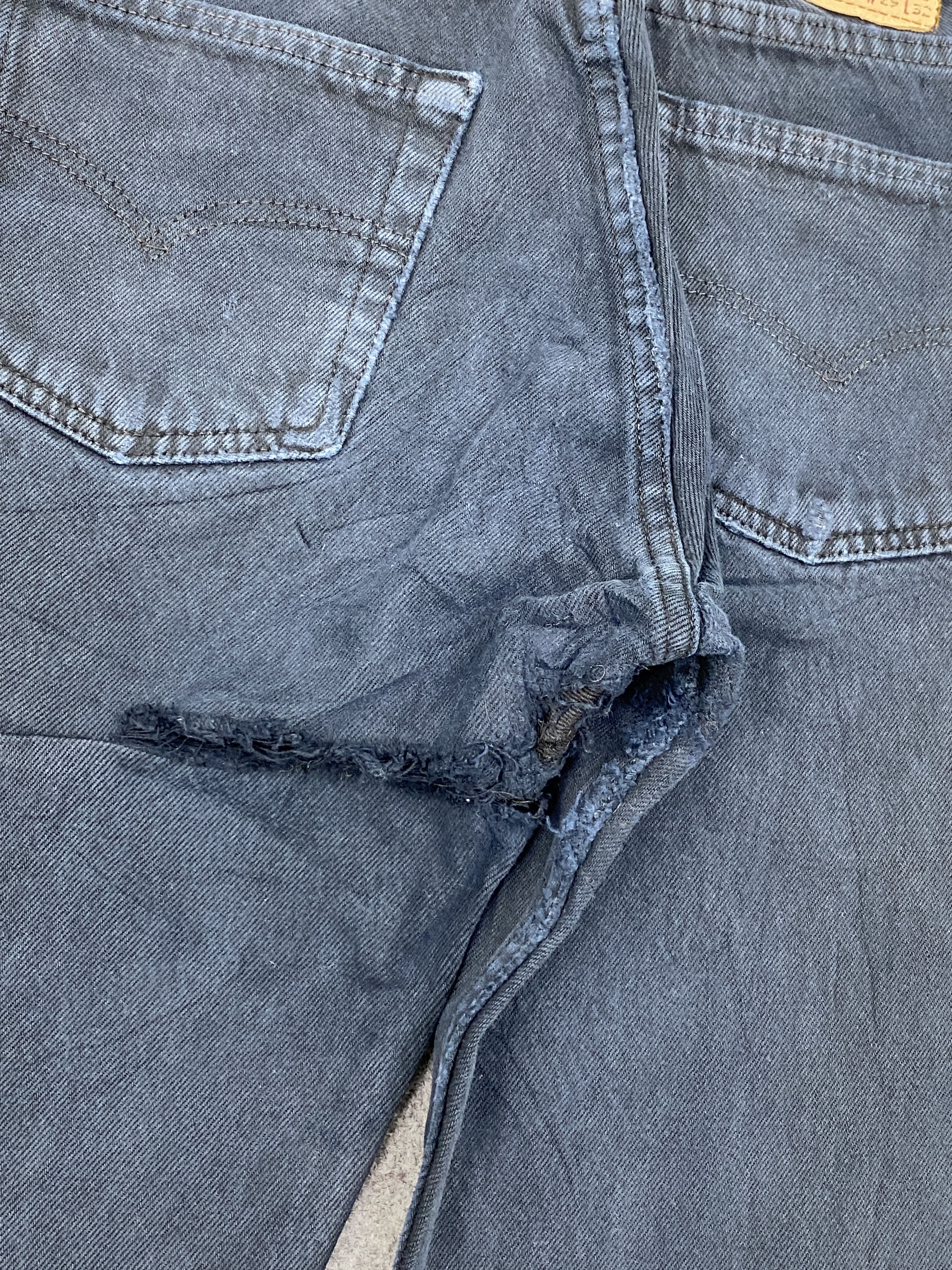 Levi's Vintage Levis 501 Super Black Rusty Jeans DP2757 Size US 28 / EU 44 - 15 Thumbnail
