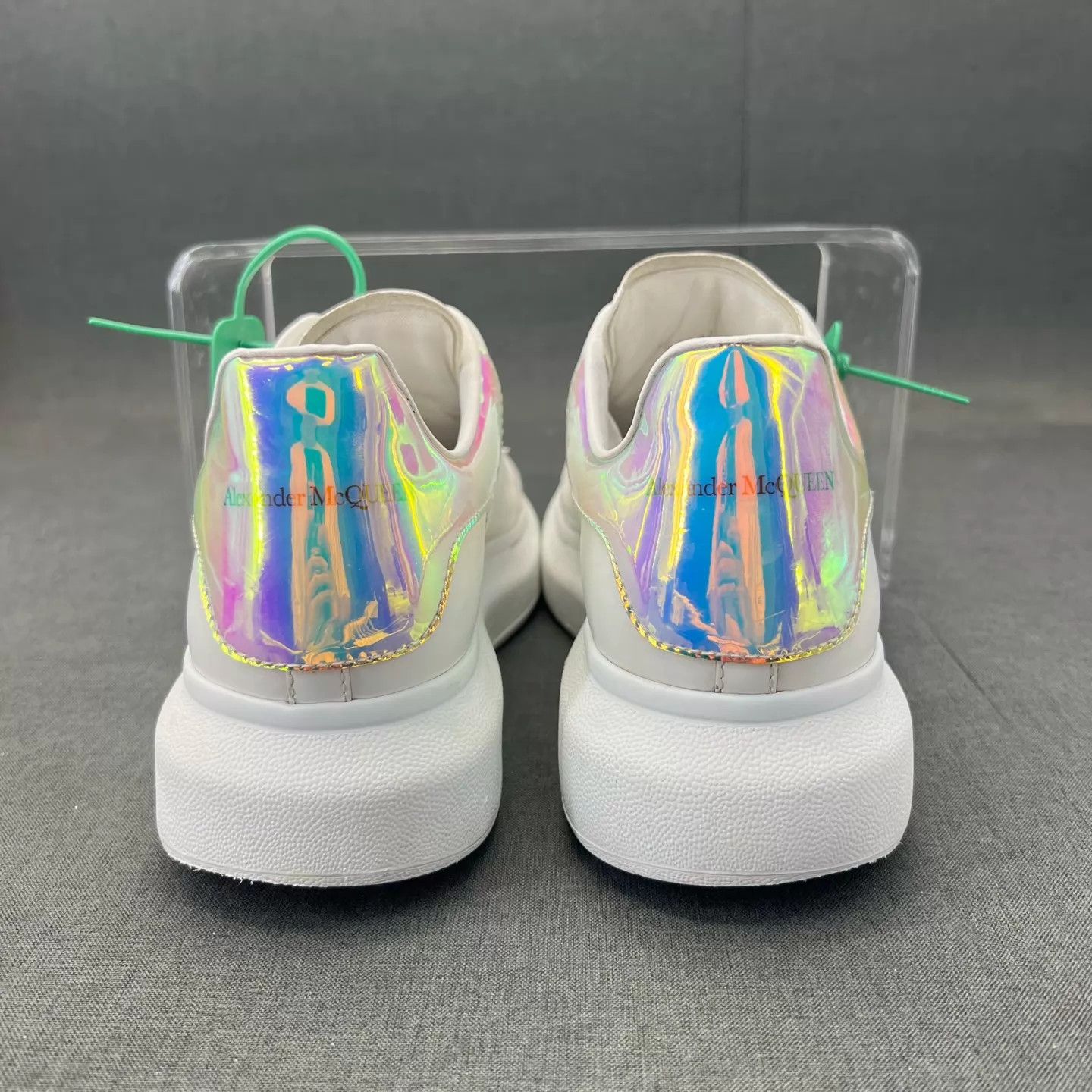 Alexander McQueen McQ Iridescent Toe Trainer 43.5 with Box Size US 10.5 / EU 43-44 - 4 Thumbnail