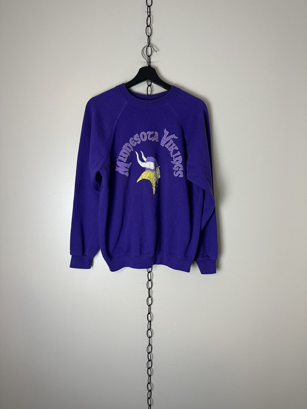 Vintage Vintage NFL Minnesota Vikings Logo Crewneck Large