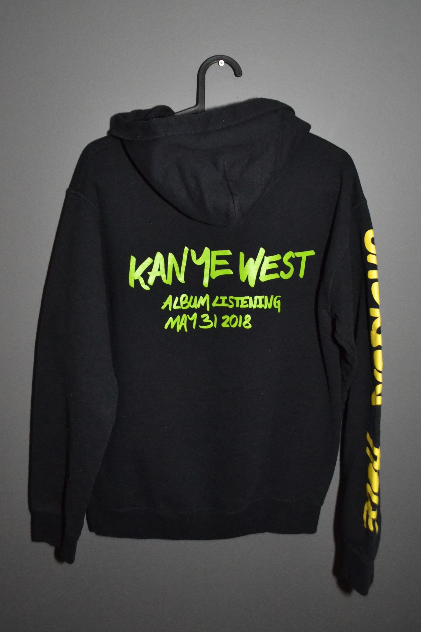 Band Tees Kanye West Wyoming Listening Party Hoodie Size Men's Small S Size US S / EU 44-46 / 1 - 2 Thumbnail