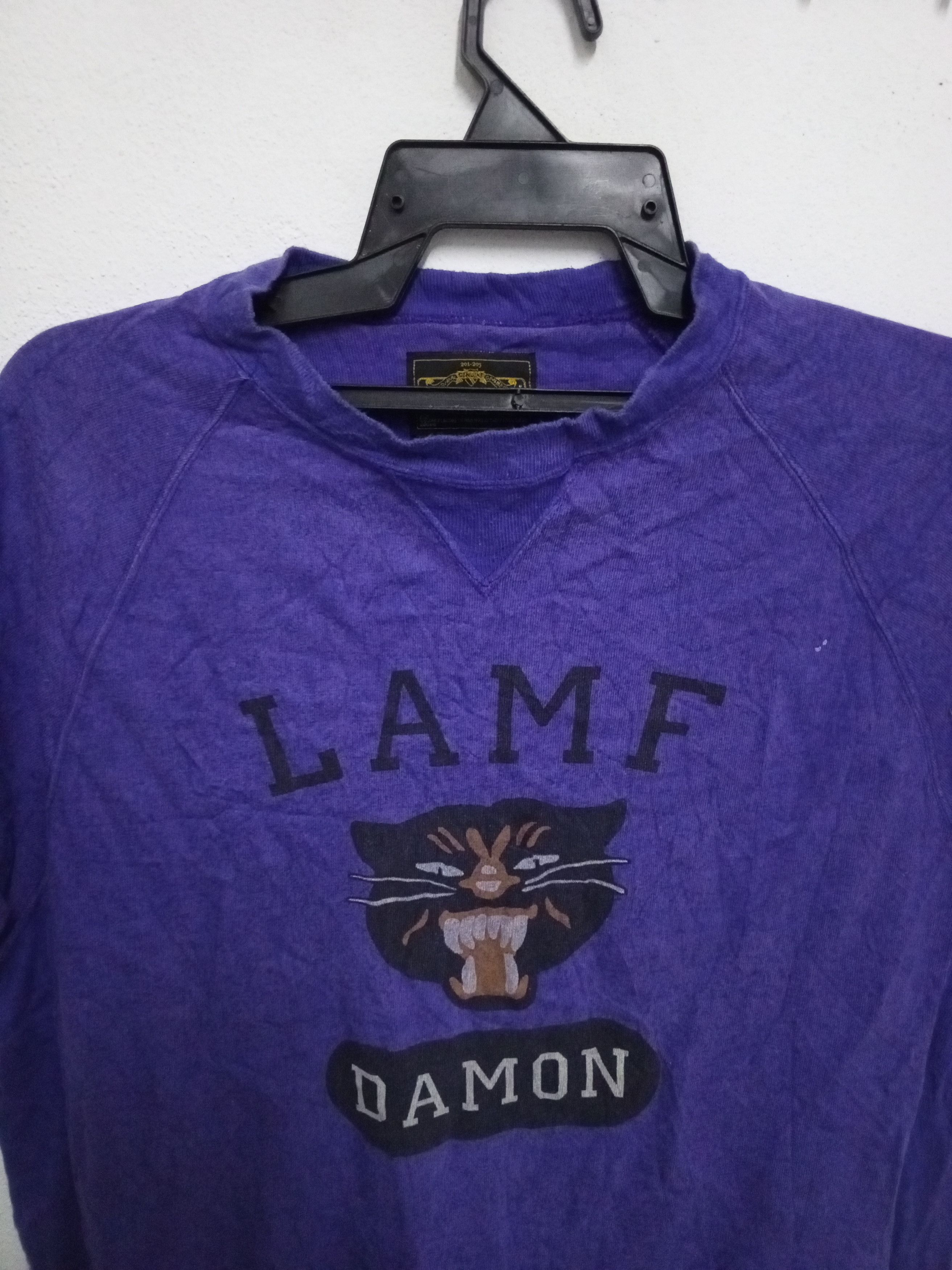 Wtaps Rare wtaps lamf Damon tiger short sleeve Size US L / EU 52-54 / 3 - 4 Thumbnail