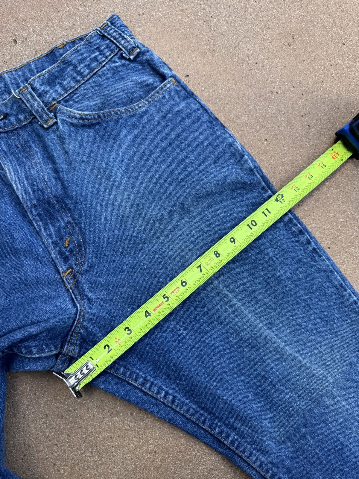 Levi's × Vintage Vtg 80’s Levi’s 646 Orange Tab Bellbottom Flare Jeans 32x28 Size US 32 / EU 48 - 13 Thumbnail