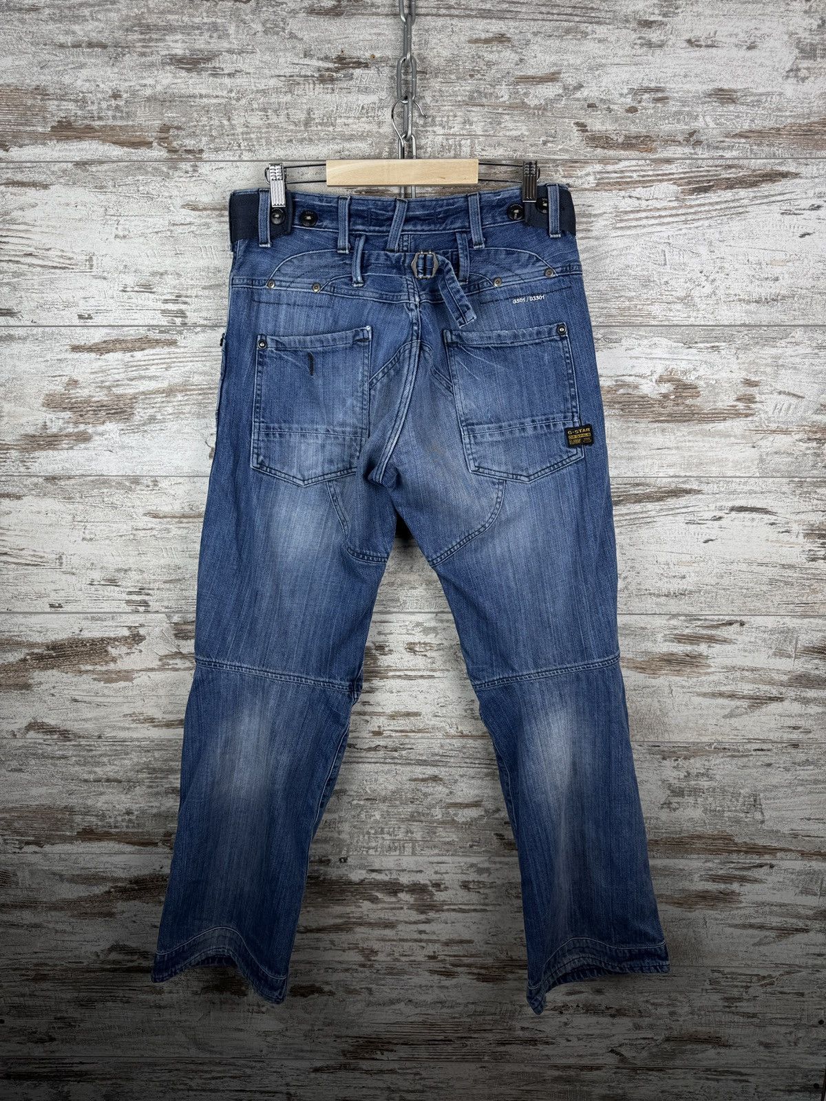 G-Star Mens jeans G Star Raw Denim Y2k Size 32 Color Blue Size US 32 / EU 48 - 9 Thumbnail