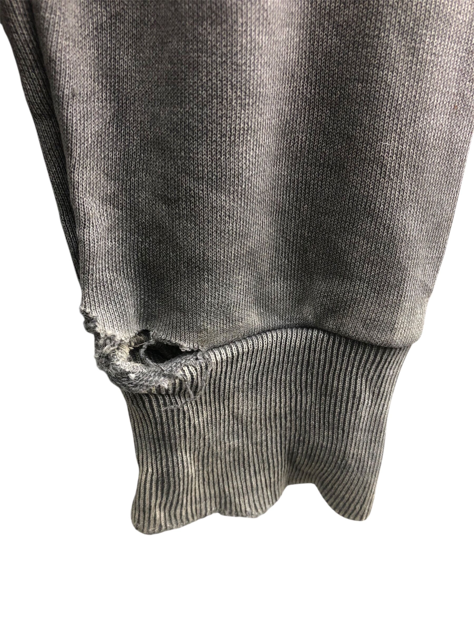 Hysteric Glamour Distressed Sunfaded Hoodie