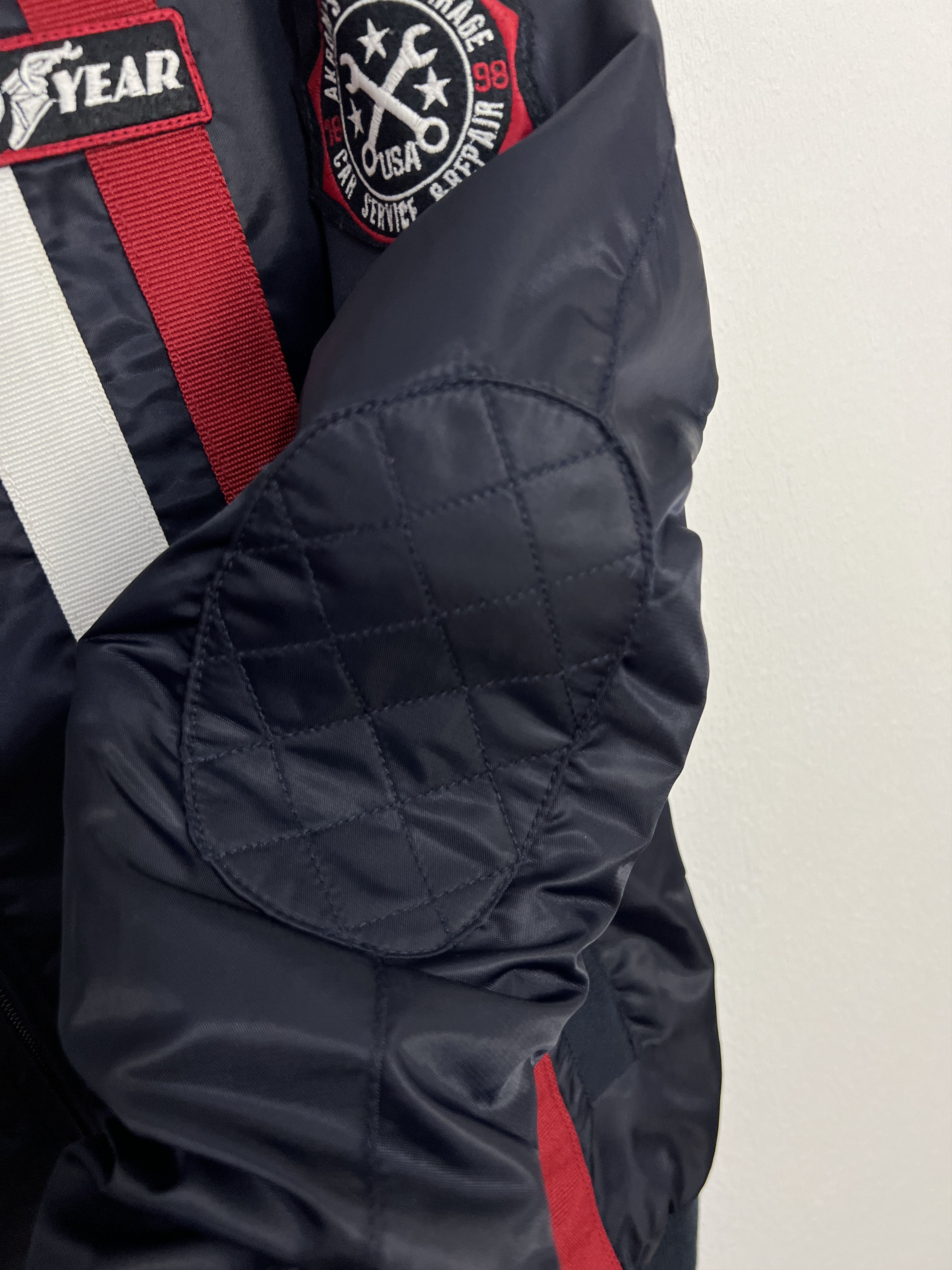 NASCAR Blue Good Year Jacket Akron Zip Racing NASCAR Ferrari Size US S / EU 44-46 / 1 - 7 Thumbnail