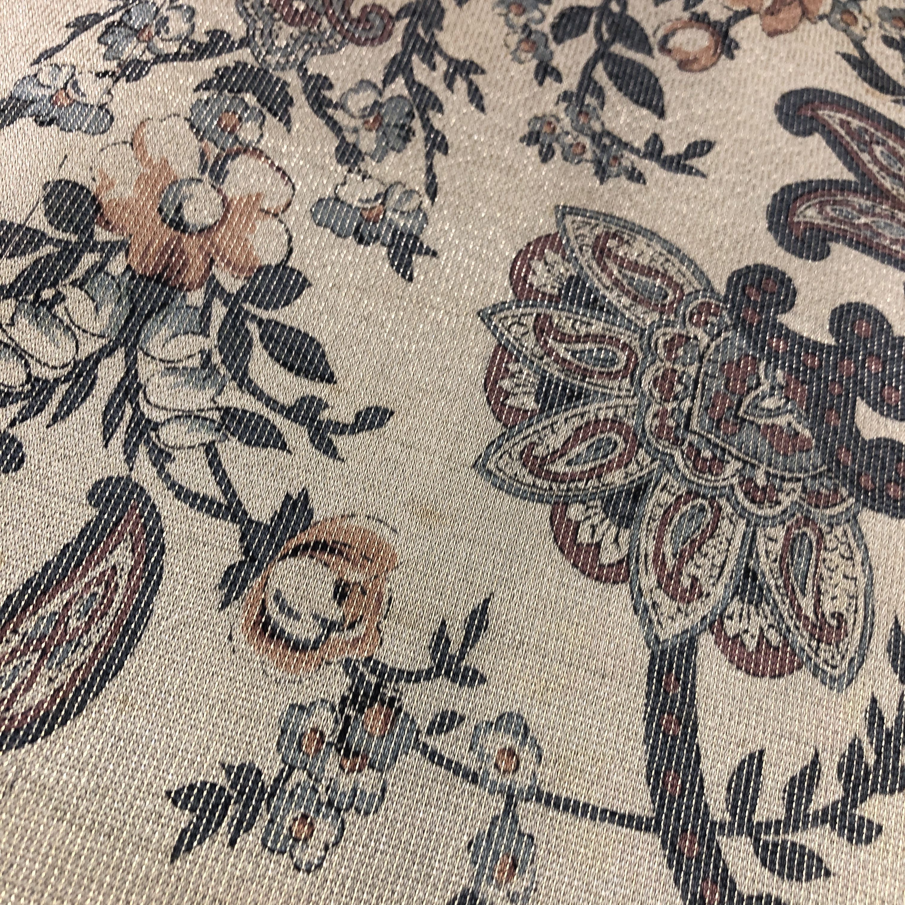 Vintage Vintage Gianni Lo Guidice Floral Silk Scarf M1299 Size ONE SIZE - 9 Thumbnail