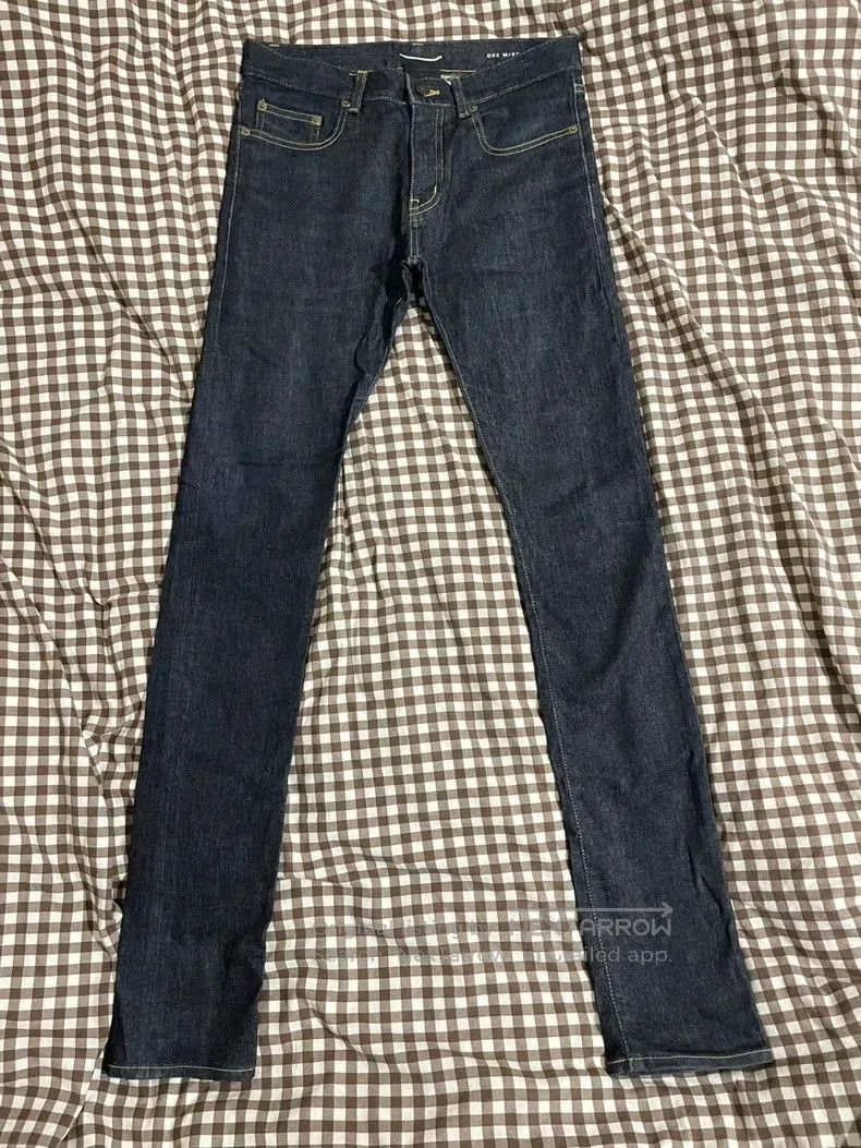 Hedi Slimane Saint Laurent D02 Slim Fit Denim Jeans. Size US 30 / EU 46 - 1 Thumbnail
