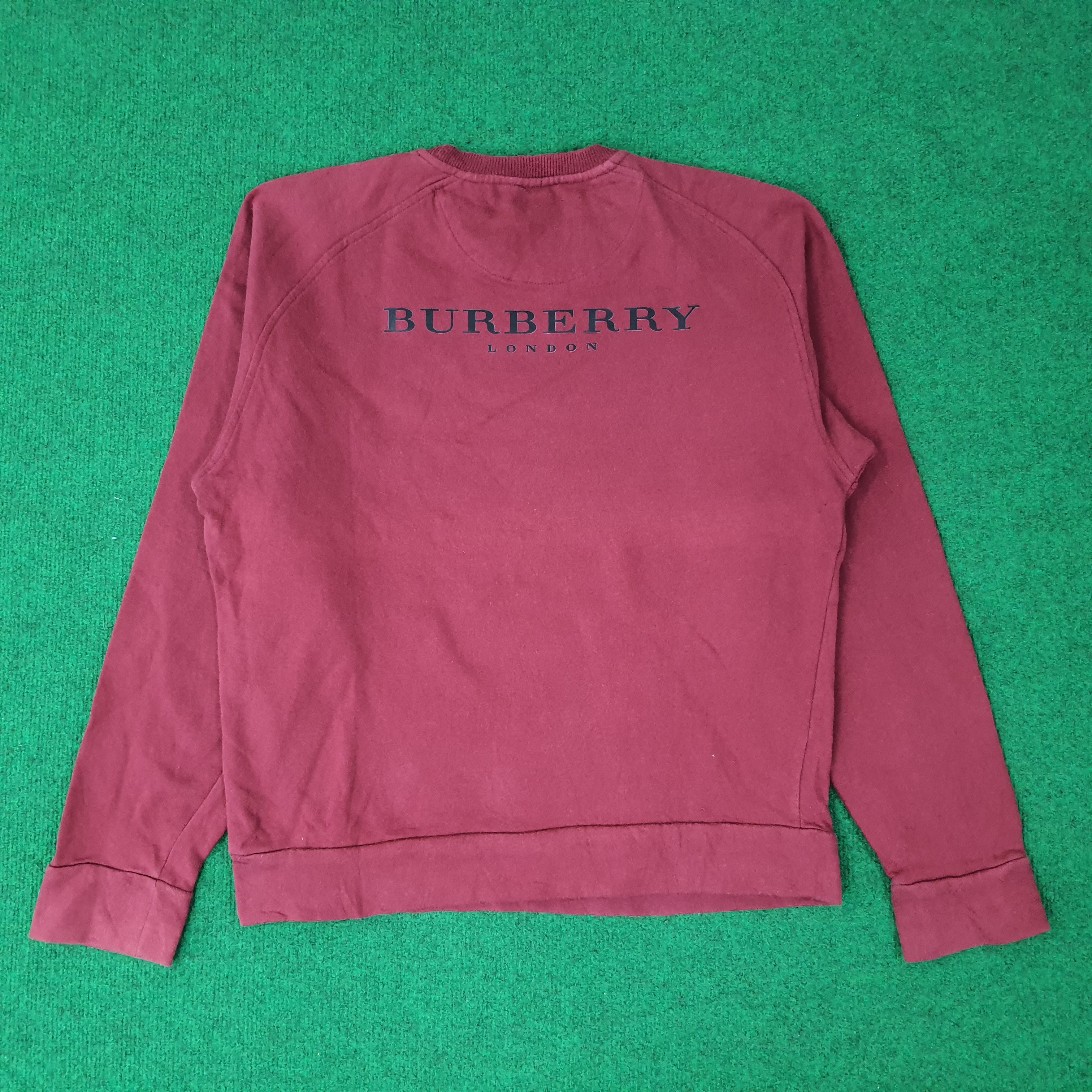 Burberry × Designer × Vintage Burberry Nova Check Sweater