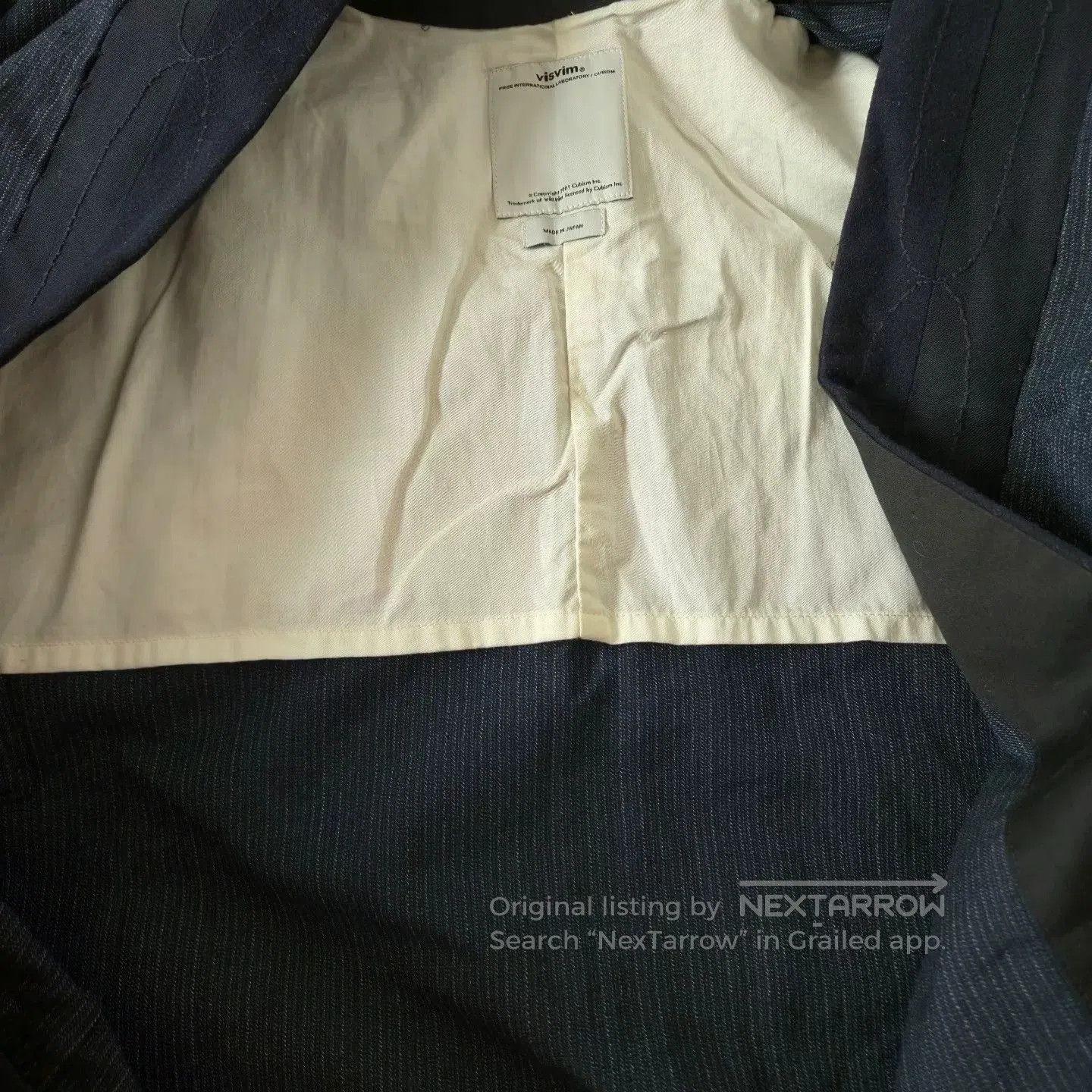 Visvim visvim ruunpe dark blue quilted coat. Size US M / EU 48-50 / 2 - 3 Thumbnail