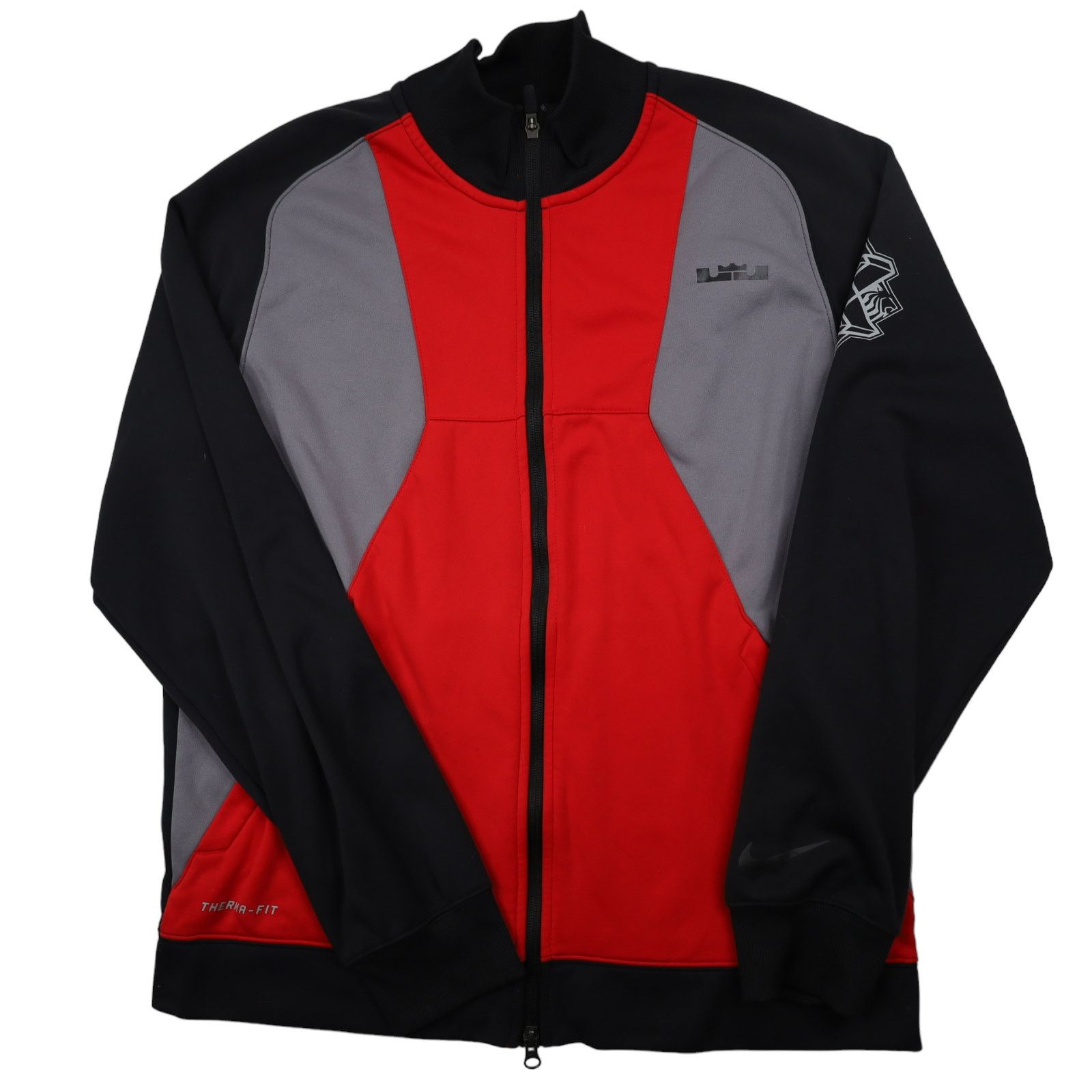 Nike × Vintage Vintage Y2k Nike Lebron James Therma-fit Track jacket Size US L / EU 52-54 / 3 - 1 Thumbnail