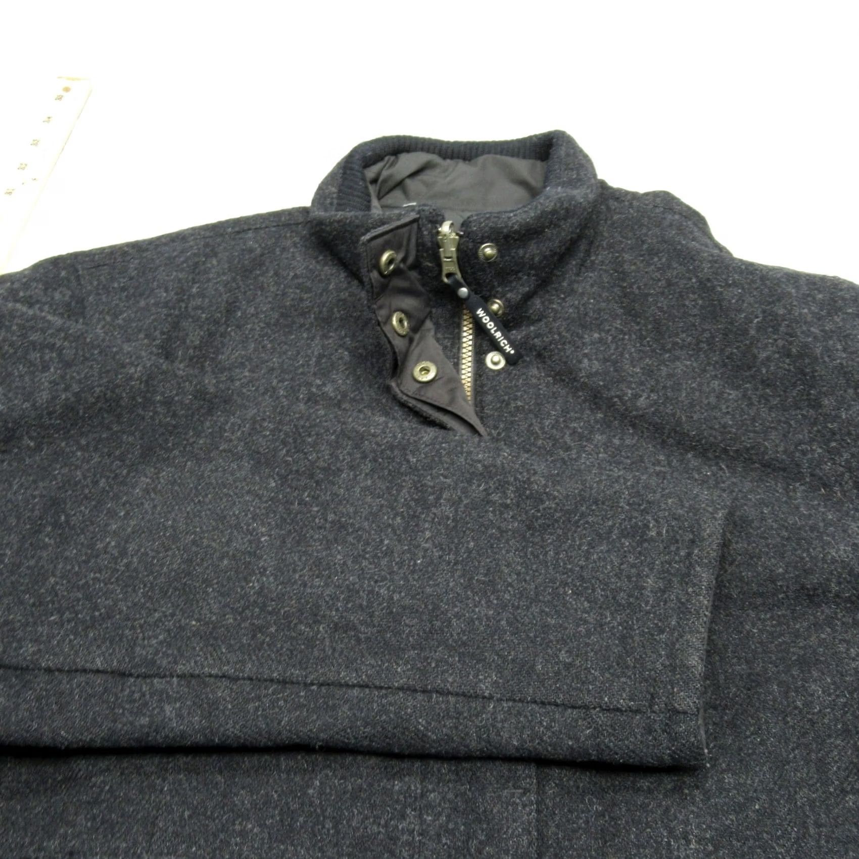 Vintage Woolrich Jacket Womens XL Black Wool Blend Full Zip Quilted Reversible Puff Size XL / US 12-14 / IT 48-50 - 5 Thumbnail