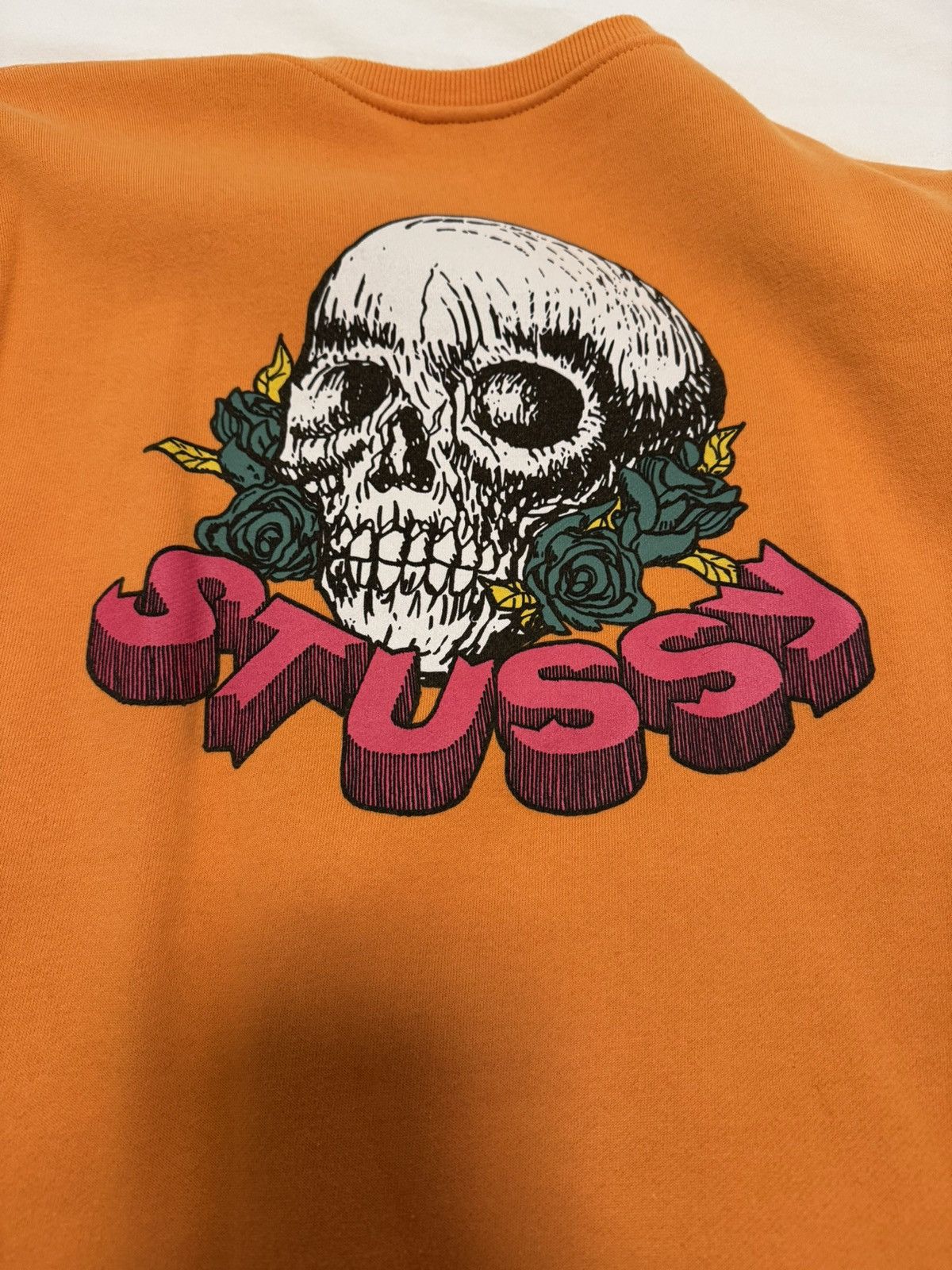 Stussy Stussy size L skull crewneck Size US L / EU 52-54 / 3 - 4 Thumbnail