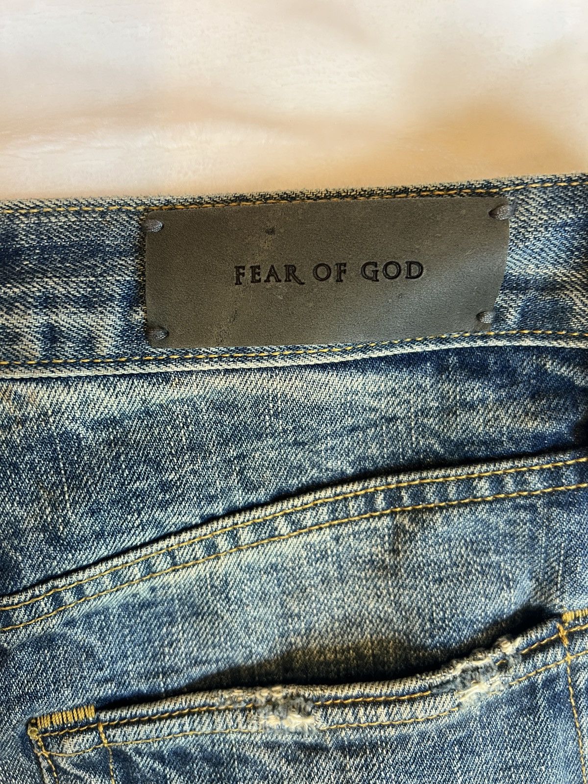 Fear of God Fear of God Denim Jeans. Relaxed Fit Size US 33 - 13 Thumbnail