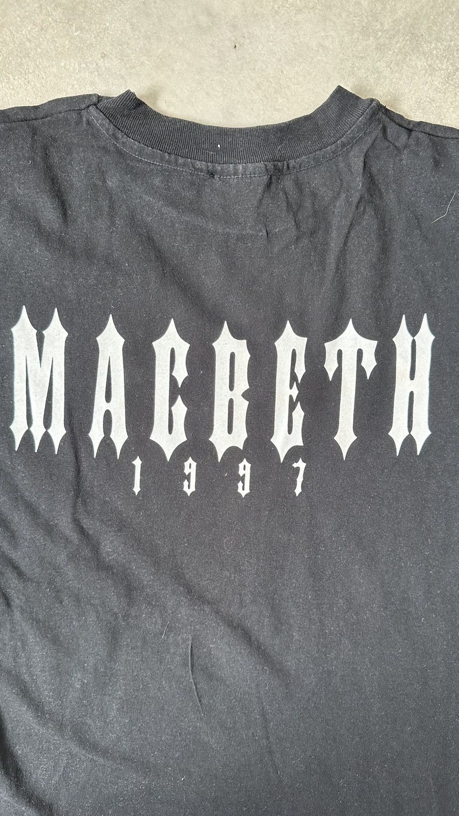 Vintage VINTAGE MACBETH 1997 MOVIE SHAKESPEARE TEE Size US M / EU 48-50 / 2 - 3 Thumbnail