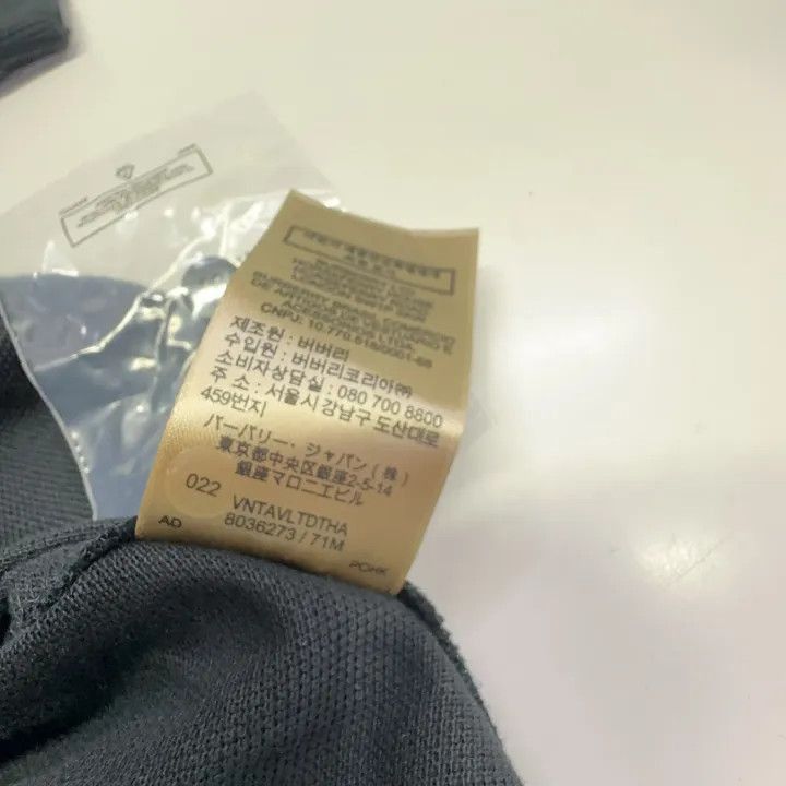 Burberry Burberry Burberry Black Embroidered Logo Polo Shirt-2507 Size US M / EU 48-50 / 2 - 9 Thumbnail