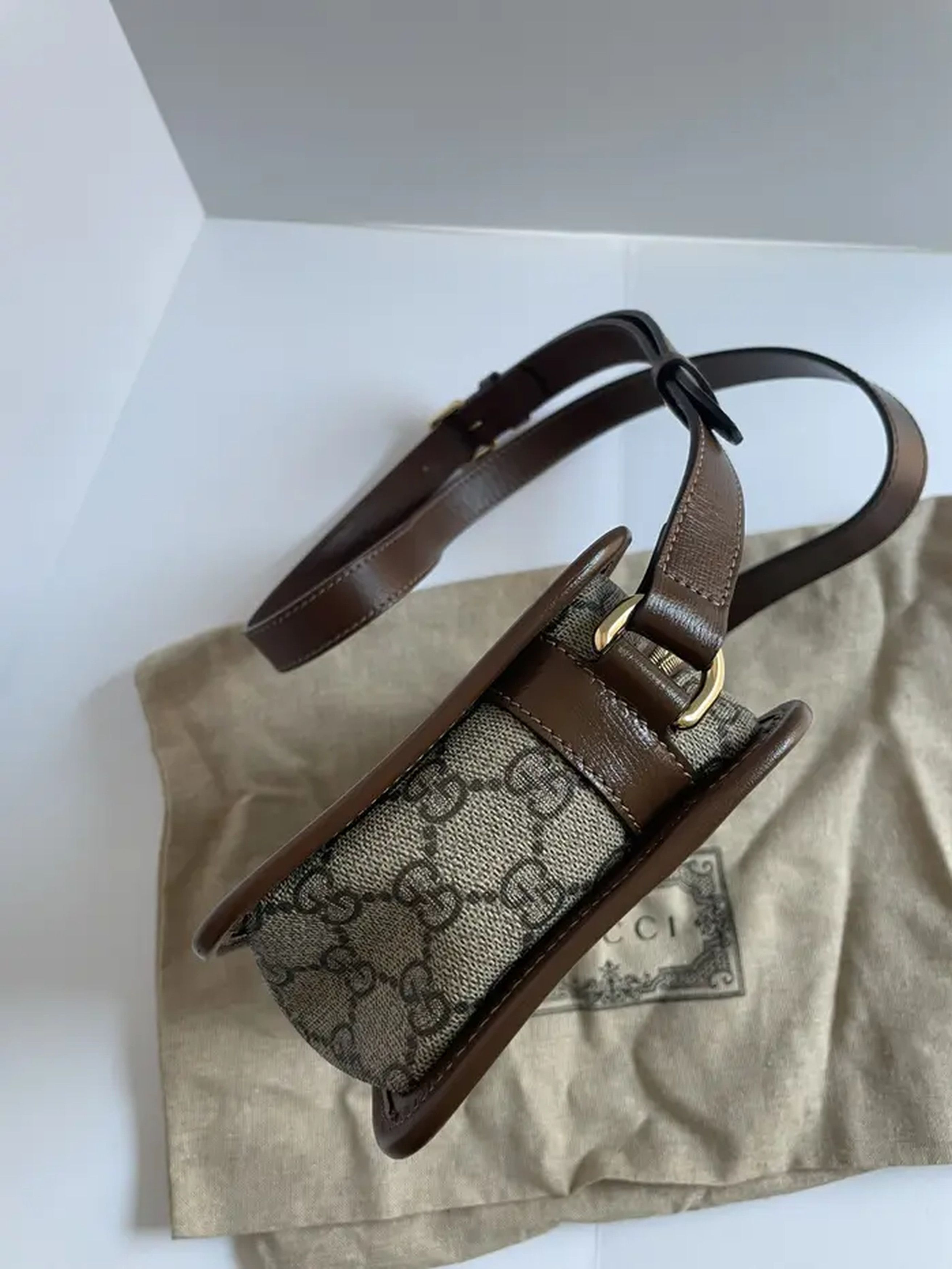 Gucci Gucci mini bag with interlocking G messenger bag Size ONE SIZE - 4 Thumbnail