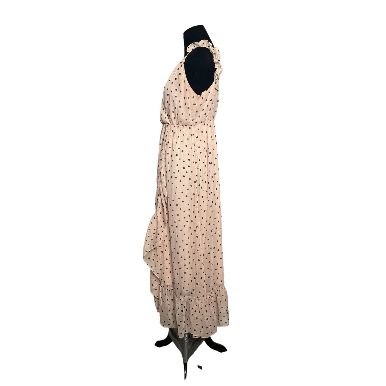 Madewell Madewell Polka Dots Ruffle Straps Maxi Dress Size 4 Size S / US 4 / IT 40 - 7 Thumbnail