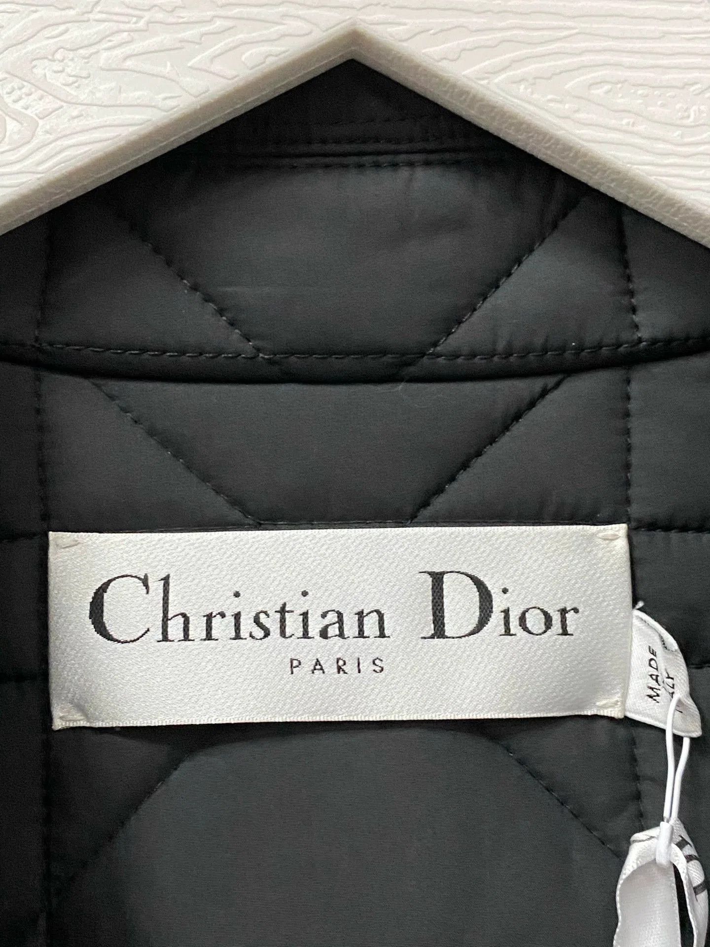 Dior Quilted Black Jacket with Front Pockets. Size US S / EU 44-46 / 1 - 5 Thumbnail