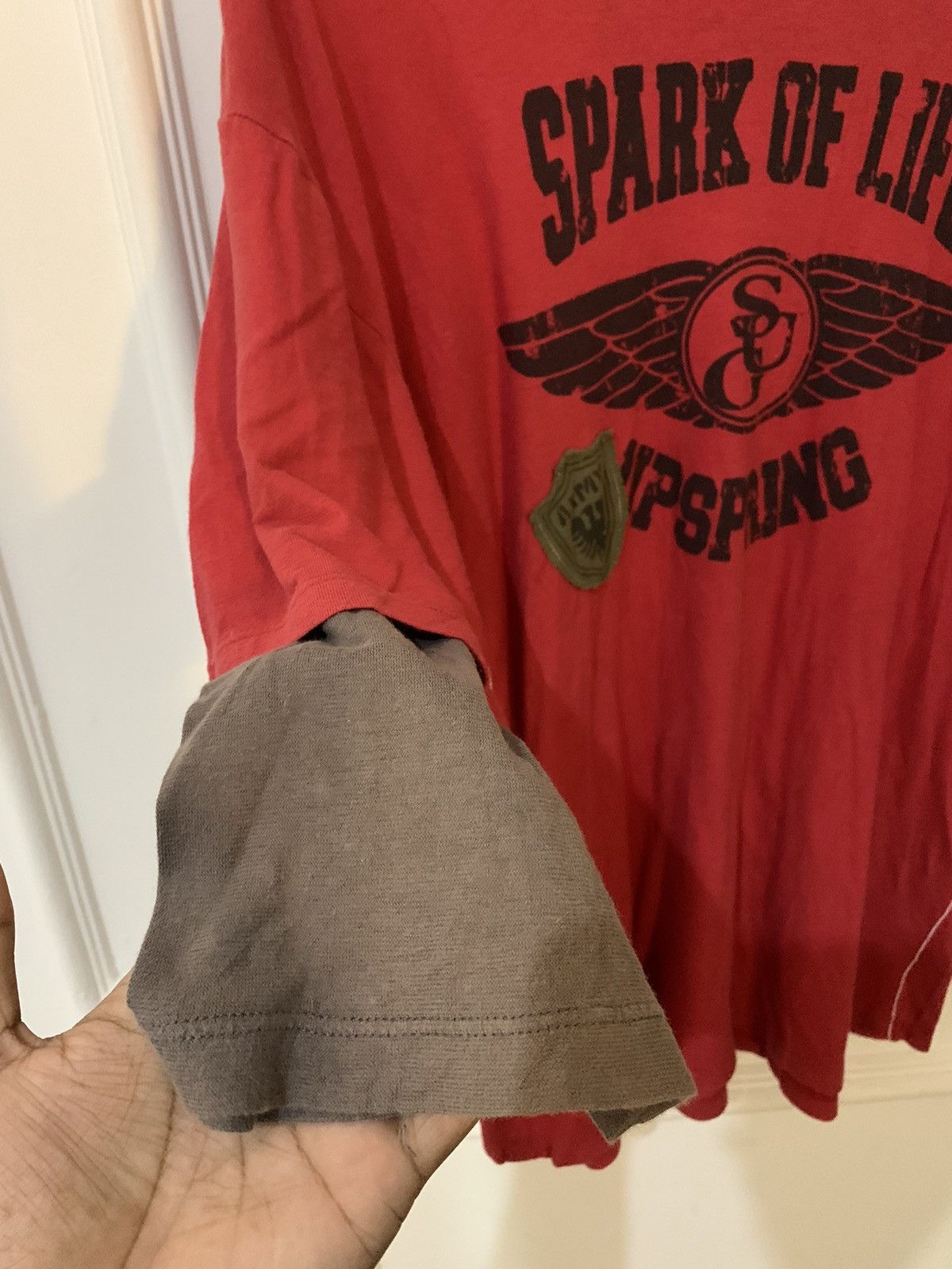 Hysteric Glamour × If Six Was Nine × Le Grande Bleu (L.G.B.) 2000s Japanese double layer raglan Size US XL / EU 56 / 4 - 5 Thumbnail