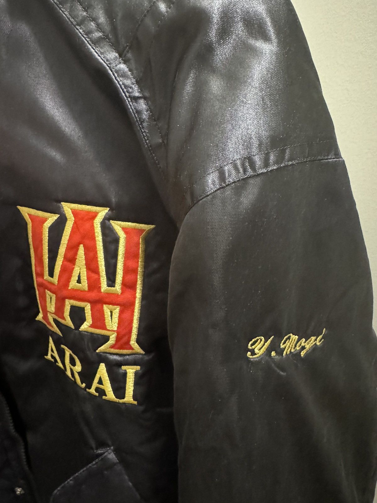 Mizuno “ARAI” Y. Mogi Vintage Japanese Mizuno Leather Bomber Size US S / EU 44-46 / 1 - 2 Thumbnail