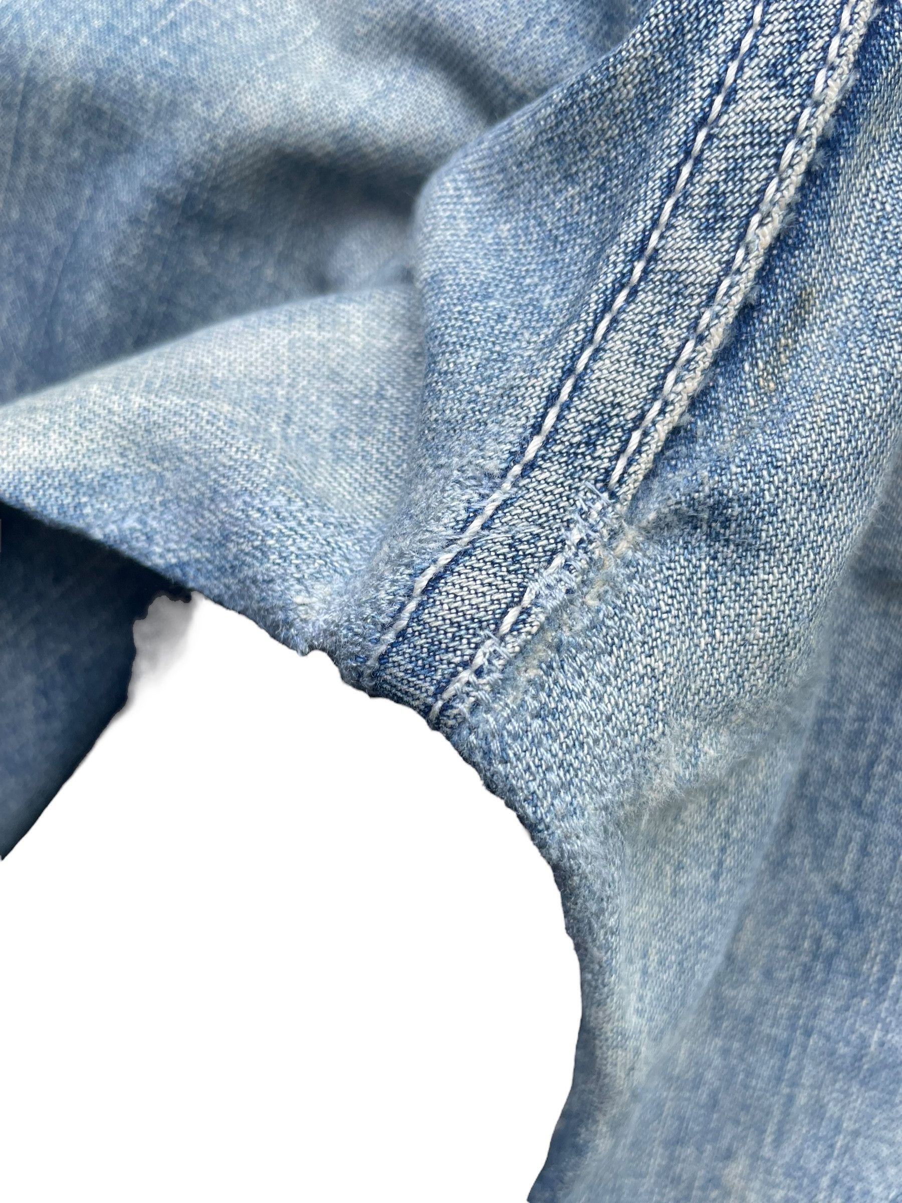 Stussy A/W Vintage Stussy Works Distresed Denim Size US 33 - 5 Thumbnail