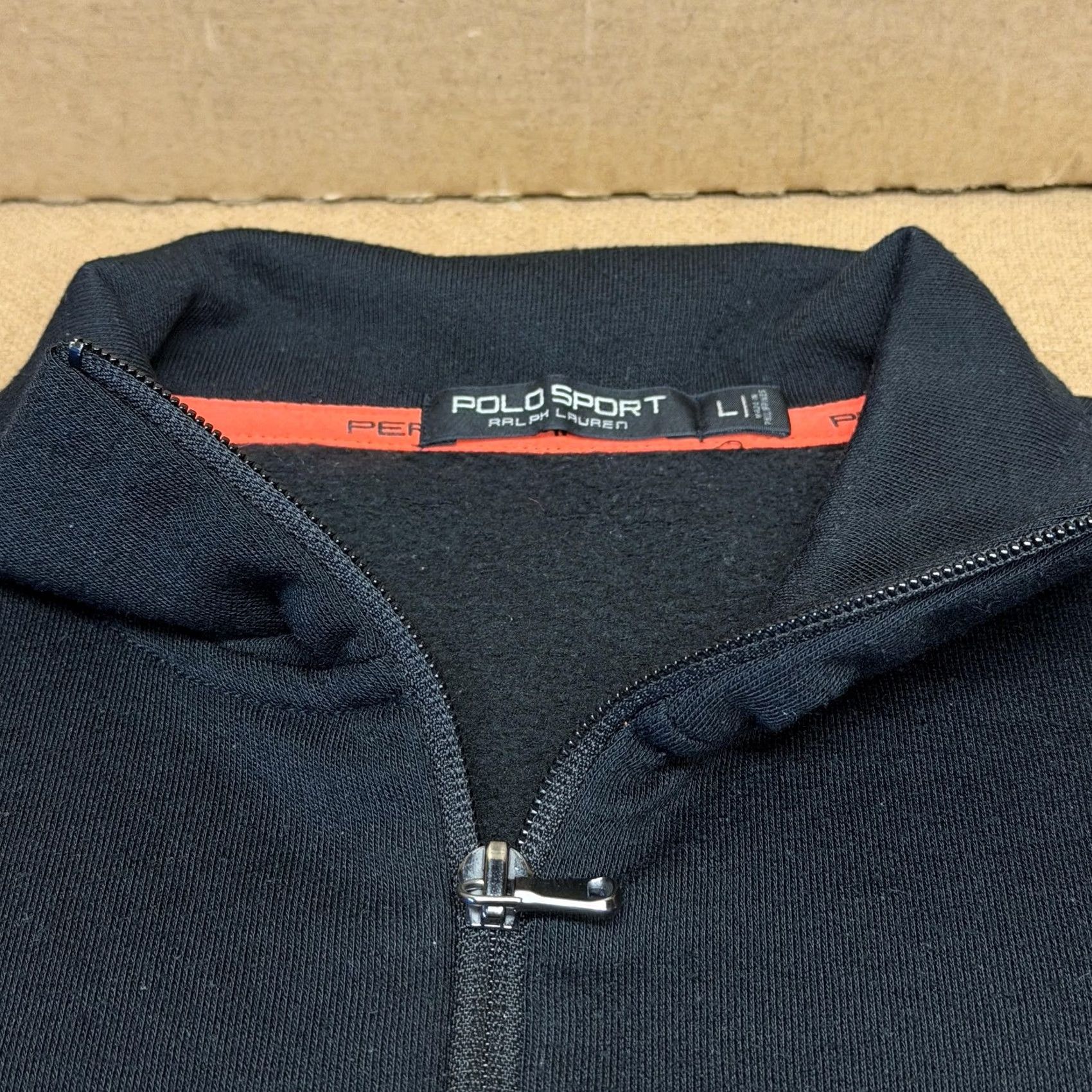 Vintage Polo Sport Ralph Lauren Sweatshirt Mens L Blue 1/4 Zip Fleece Pullover Size US L / EU 52-54 / 3 - 4 Thumbnail