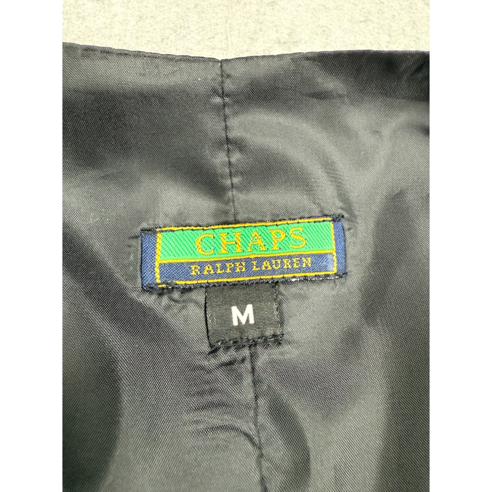 Chaps VINTAGE CHAPS RALPH LAUREN Vest Mens Medium Gray Button Up Made in USA Size US M / EU 48-50 / 2 - 3 Thumbnail
