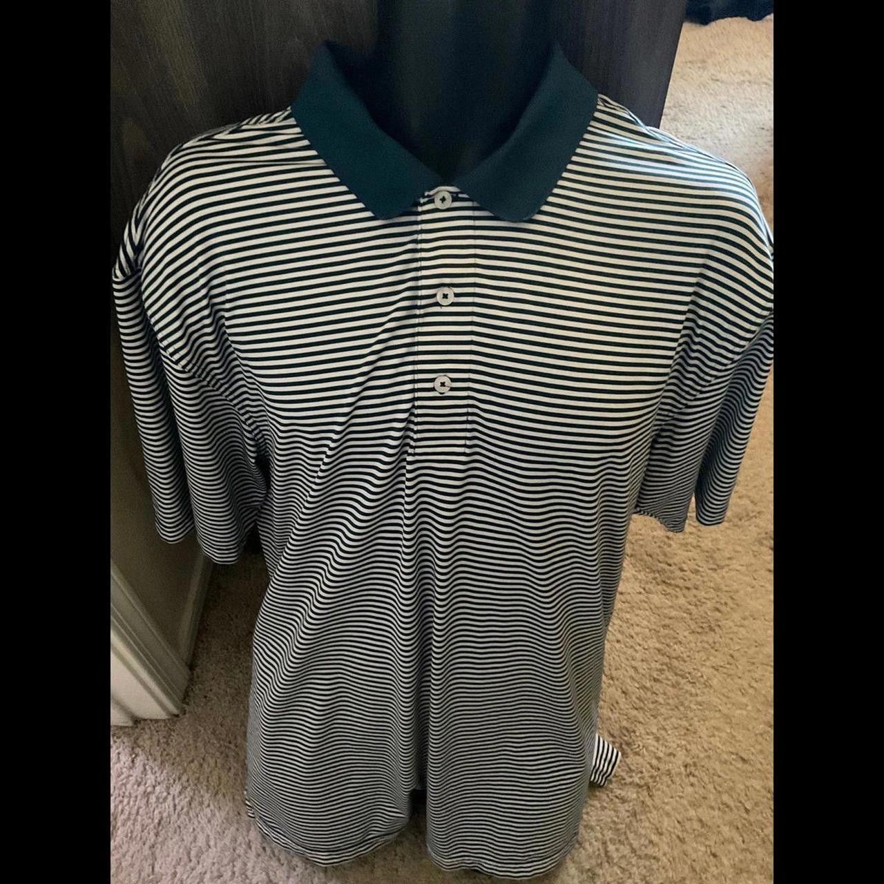 Designer Mens Green Striped Used Size Size US XL / EU 56 / 4 - 1 Thumbnail