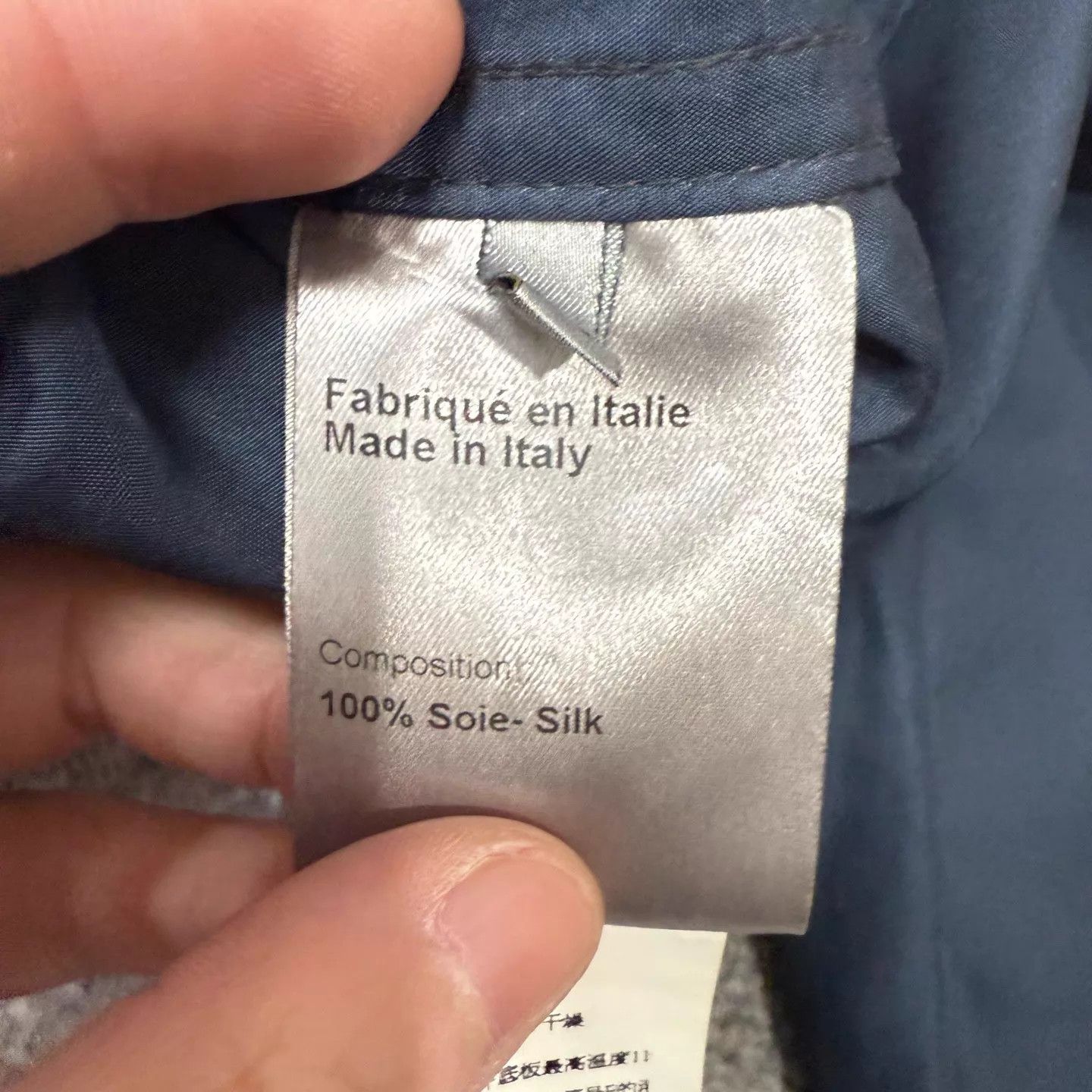 Dior Dior navy removable zip-up jacket 48 99 new Size US M / EU 48-50 / 2 - 5 Thumbnail