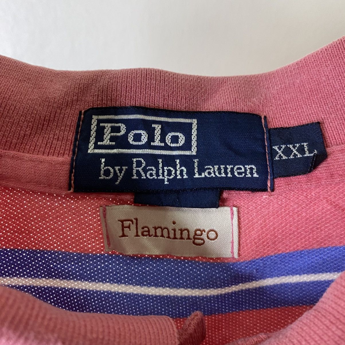Polo Ralph Lauren Polo Ralph Lauren Stripes Cropped Polo T Shirt Size XL / US 12-14 / IT 48-50 - 3 Thumbnail