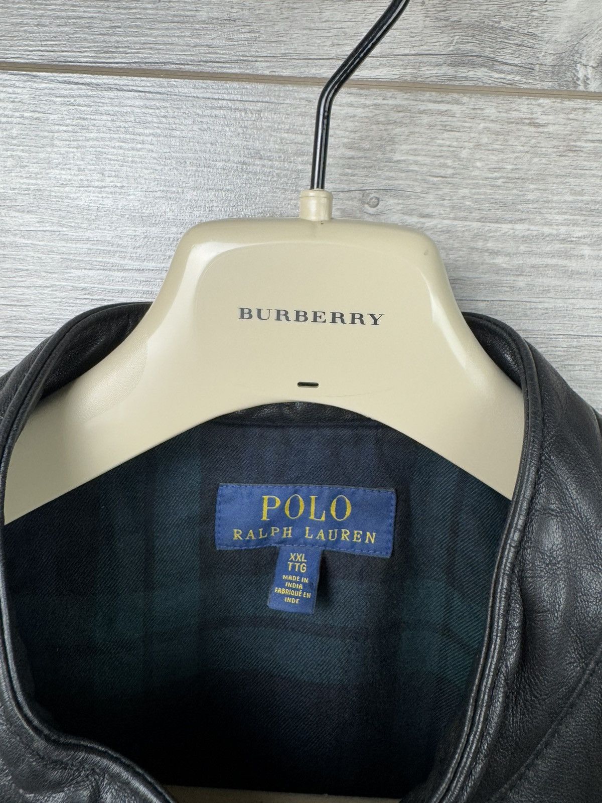 Polo Ralph Lauren Polo Ralph Lauren Leather Racer Moto Biker Jacket Size XXL Size US XXL / EU 58 / 5 - 4 Thumbnail