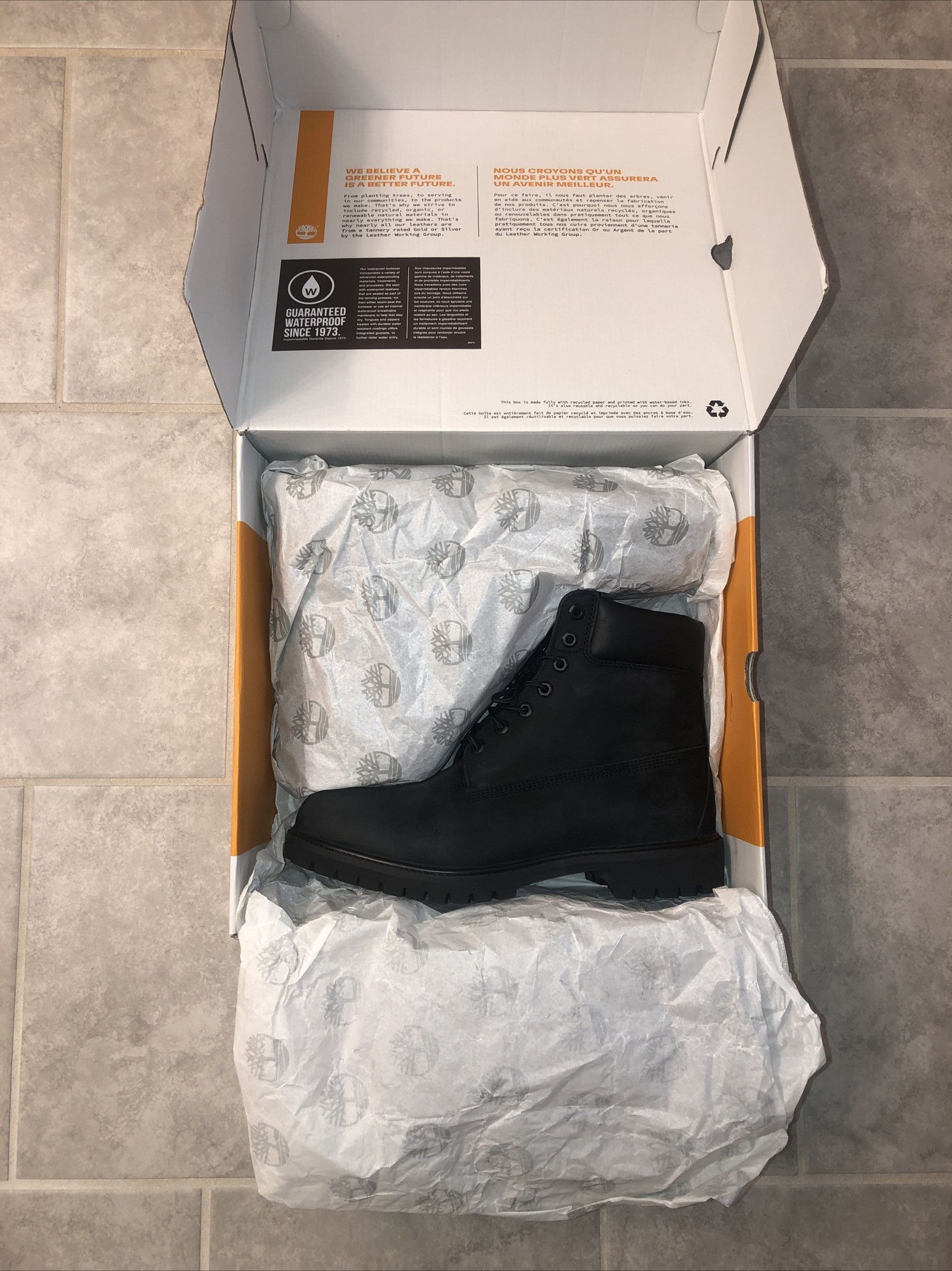 Timberland Premium 6-Inch Waterproof Boot Size US 11.5 / EU 44-45 - 1 Thumbnail