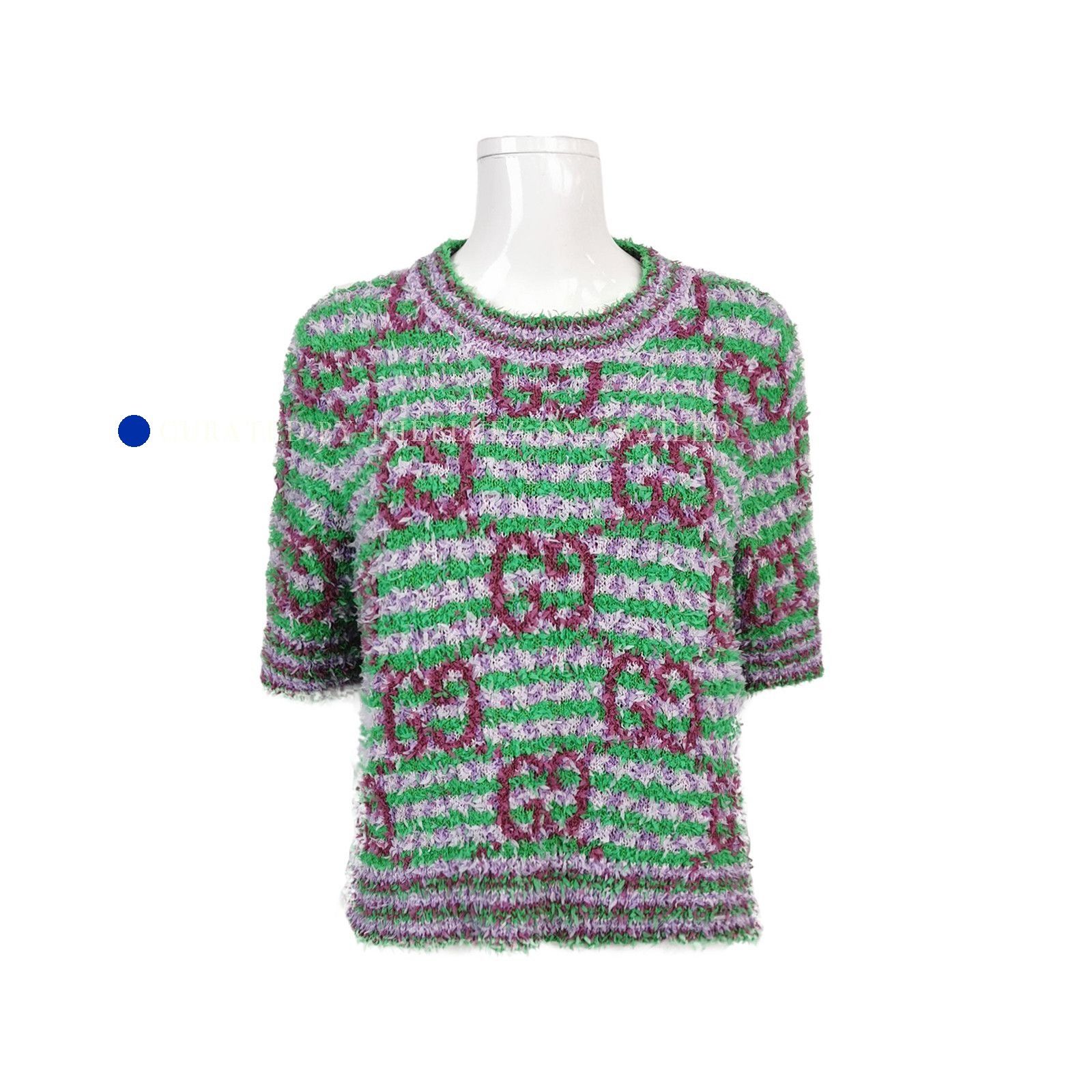 Gucci Multi Patterned Knit Sweater in Size M Size US M / EU 48-50 / 2 - 1 Thumbnail