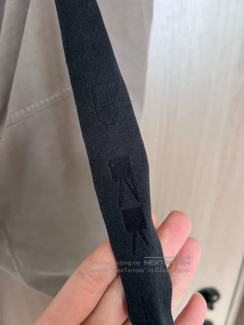 Rick Owens RICK OWENS size L Ribbon gray drawstring cuffed droopy wai Size US 27 - 7 Thumbnail