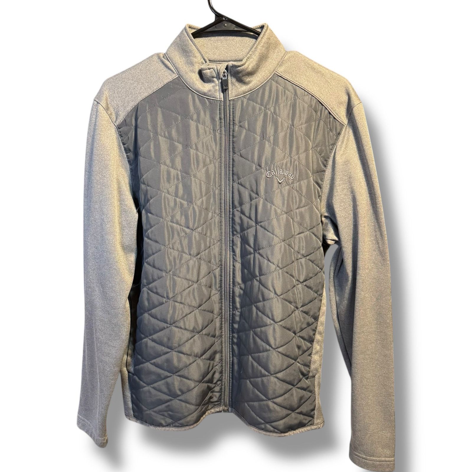 Callaway Callaway Quilted Puffer Full Zip Golf Jacket Gray Small Size US S / EU 44-46 / 1 - 1 Thumbnail
