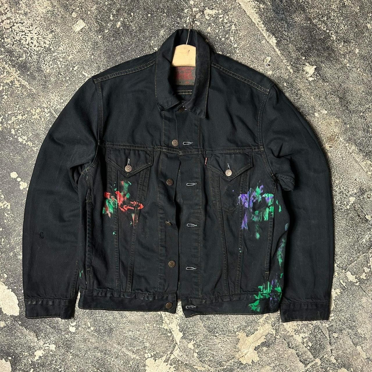 Levi's Levis custom Jacket handpainted custom jeans size m Size US M / EU 48-50 / 2 - 2 Thumbnail