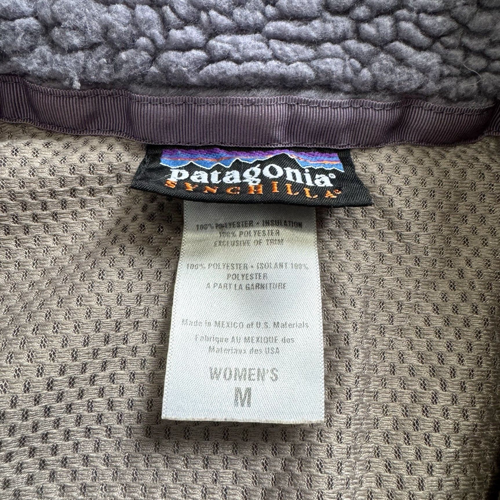 Patagonia VINTAGE Patagonia Retro-X Vest Purple Lavender M Women’s Classic Fleece Zip Short Sleeveless Size M / US 6-8 / IT 42-44 - 4 Thumbnail